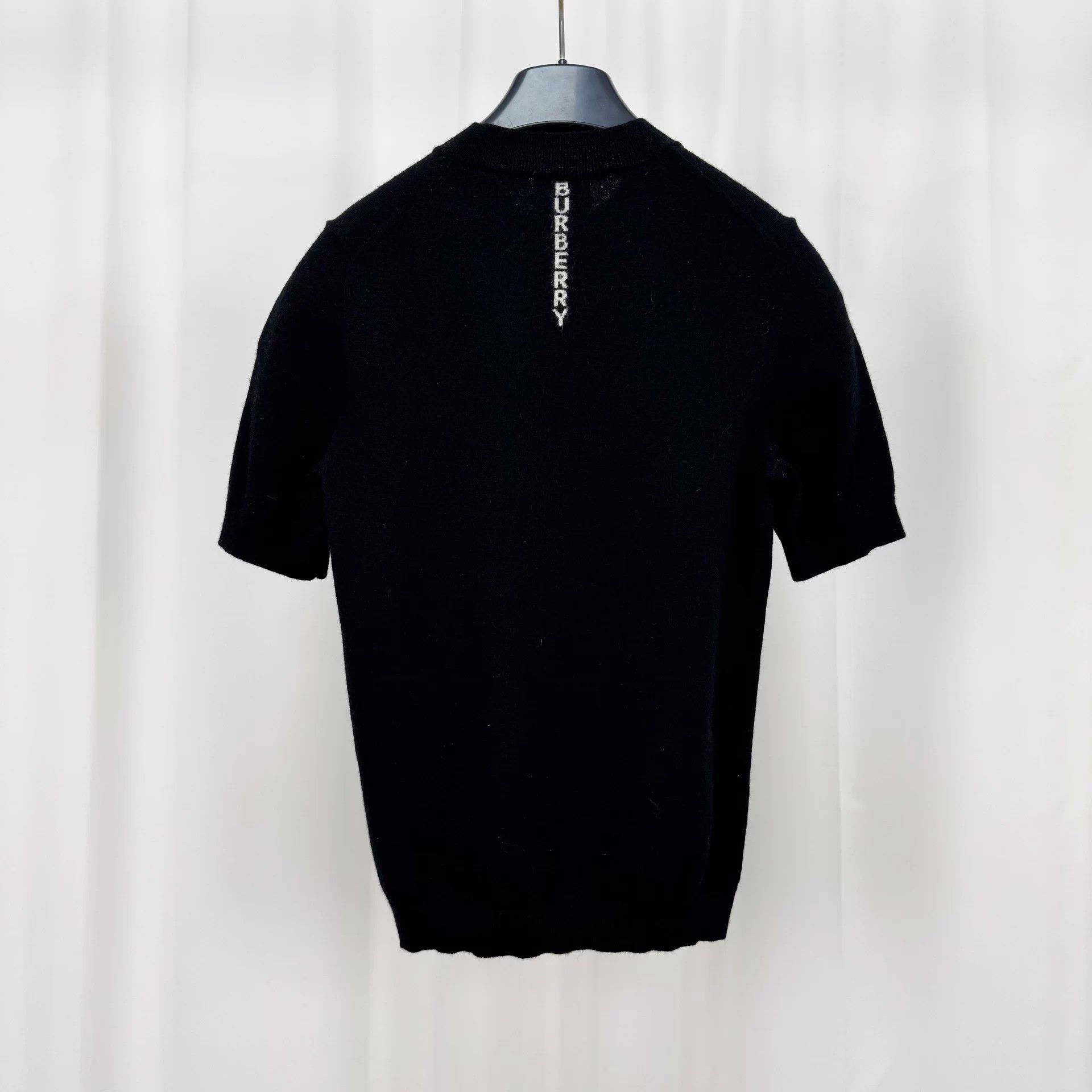 Burberry Burberry Wool Knit Logo Short Sleeve Size S 99 New Size S / US 4 / IT 40 - 2 Thumbnail