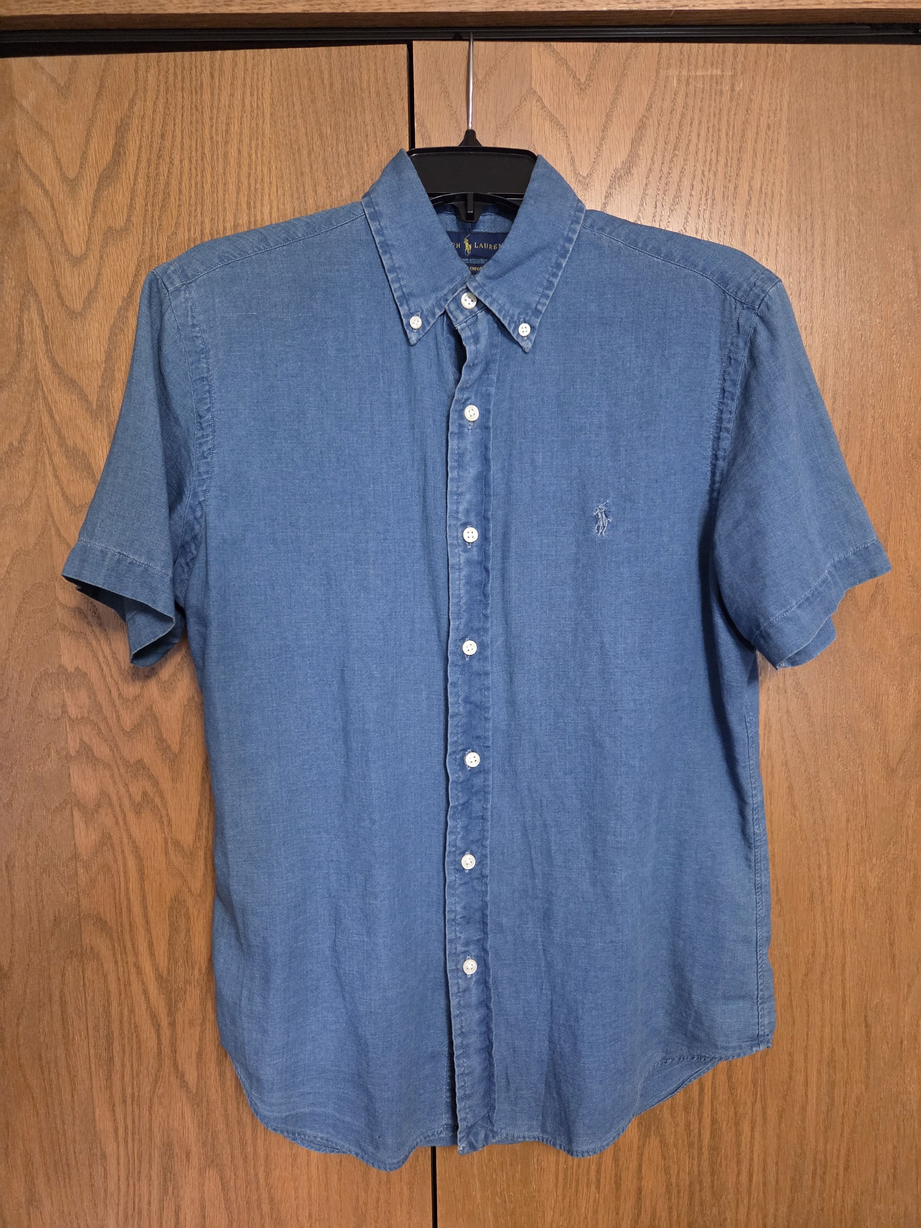 Polo Ralph Lauren Polo Ralph Lauren Indigo Dyed Button Up Size US S / EU 44-46 / 1 - 1 Thumbnail