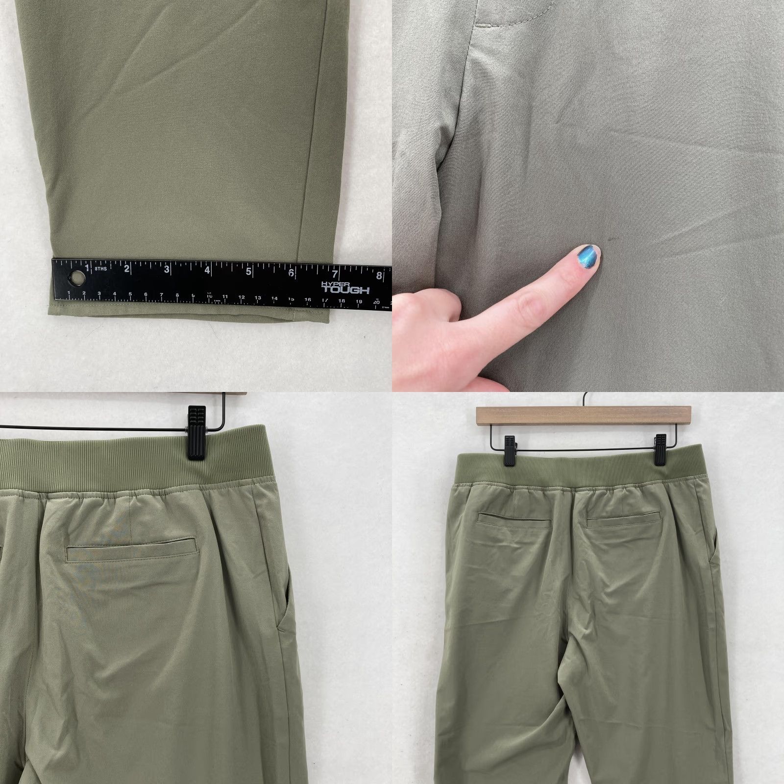 Tommy Bahama Tommy Bahama Pants Womens Medium Green IslandZone Arielle UPF 30 Quick Dry Golf Size 32" / US 10 / IT 46 - 9 Thumbnail