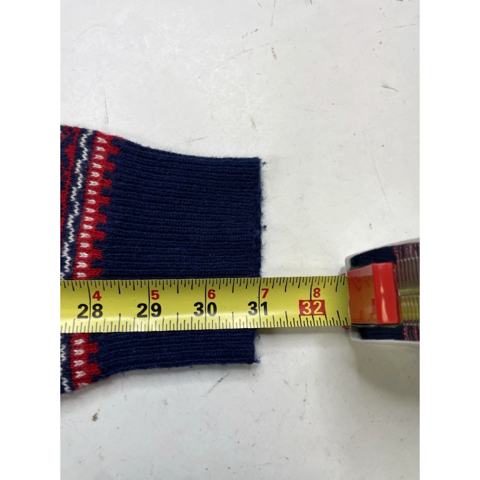 Vineyard Vines Vineyard Vines Crew Neck Sweater Mens Large Wool Fair Isle Multicolor Blue Red White Size US L / EU 52-54 / 3 - 6 Thumbnail