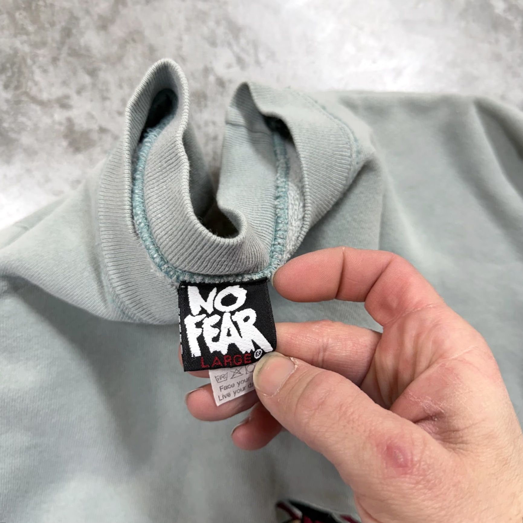 No Fear VINTAGE No Fear Sweatshirt Mens L Green Fleece Crewneck Pullover USA 90s Size US L / EU 52-54 / 3 - 4 Thumbnail