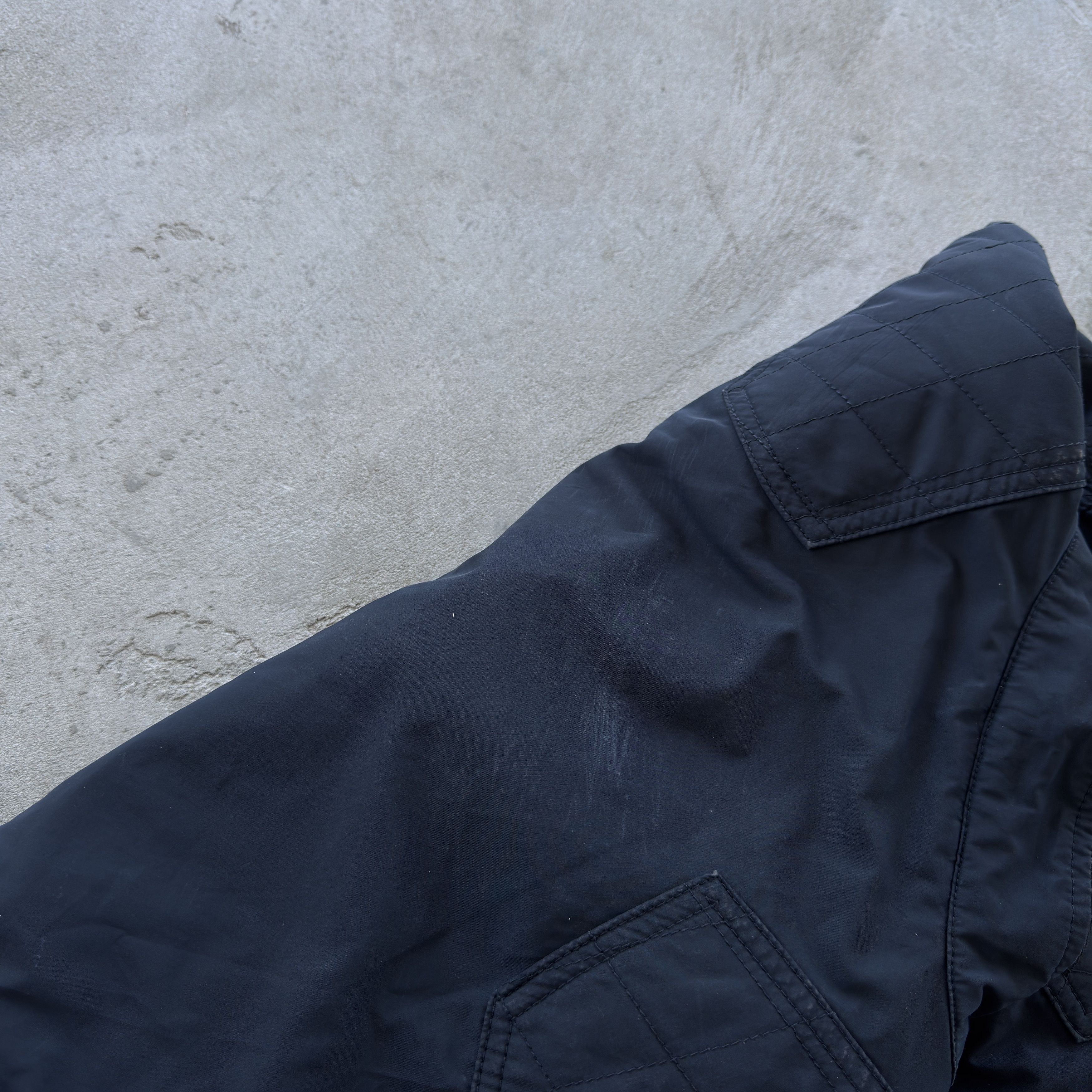 Diesel Vintage Diesel Moto Racer Bomber Jacket Quilted Shoulder Size US M / EU 48-50 / 2 - 8 Thumbnail