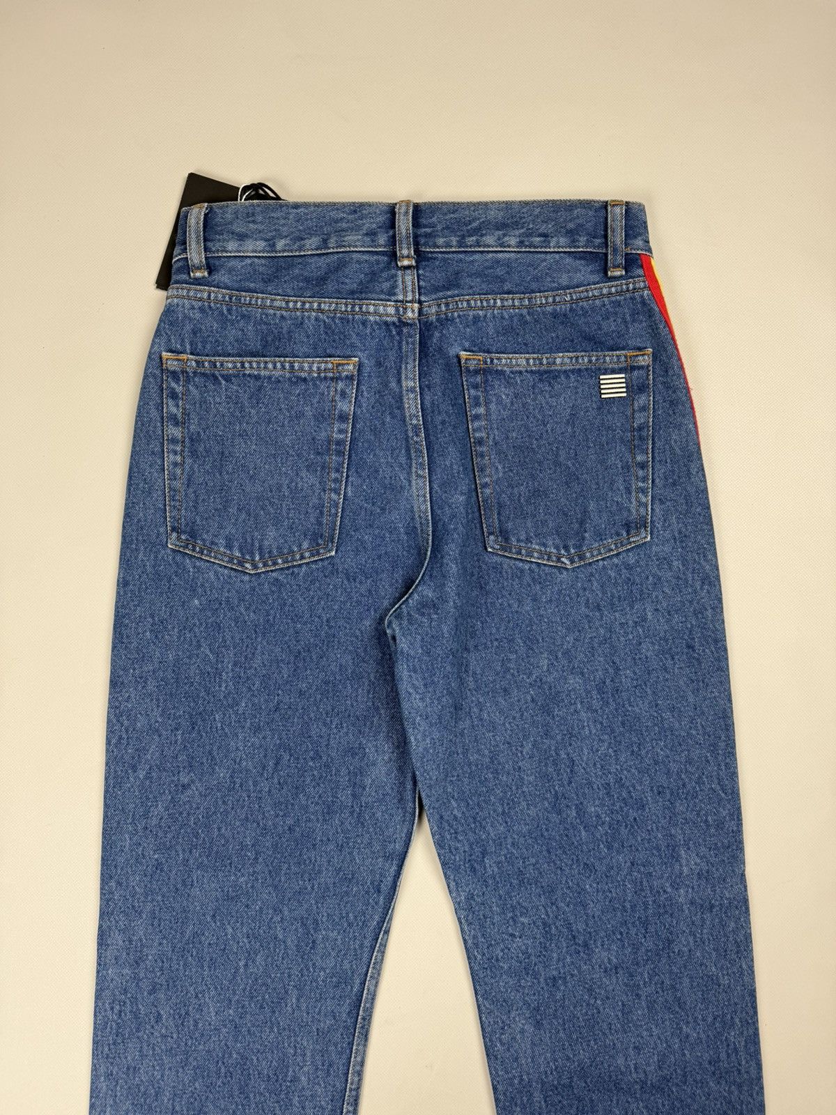 Palm Angels BNWT! Palm Angels Ladies Denim Rainbow Medium Wash Jeans Size 26" / US 2 / IT 38 - 25 Thumbnail