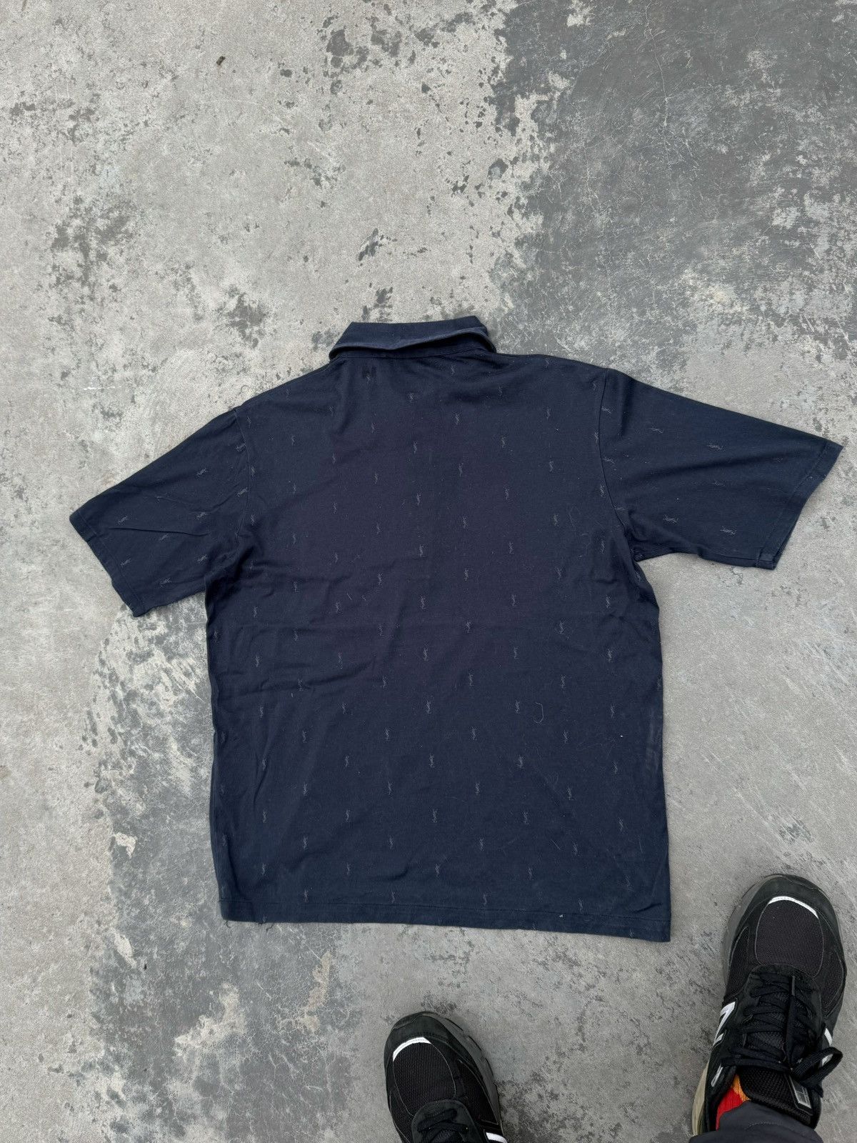 Yves Saint Laurent Vintage YSL Yves Saint Lauren Monogram Y2K Logo Print Shirt Size US M / EU 48-50 / 2 - 7 Thumbnail
