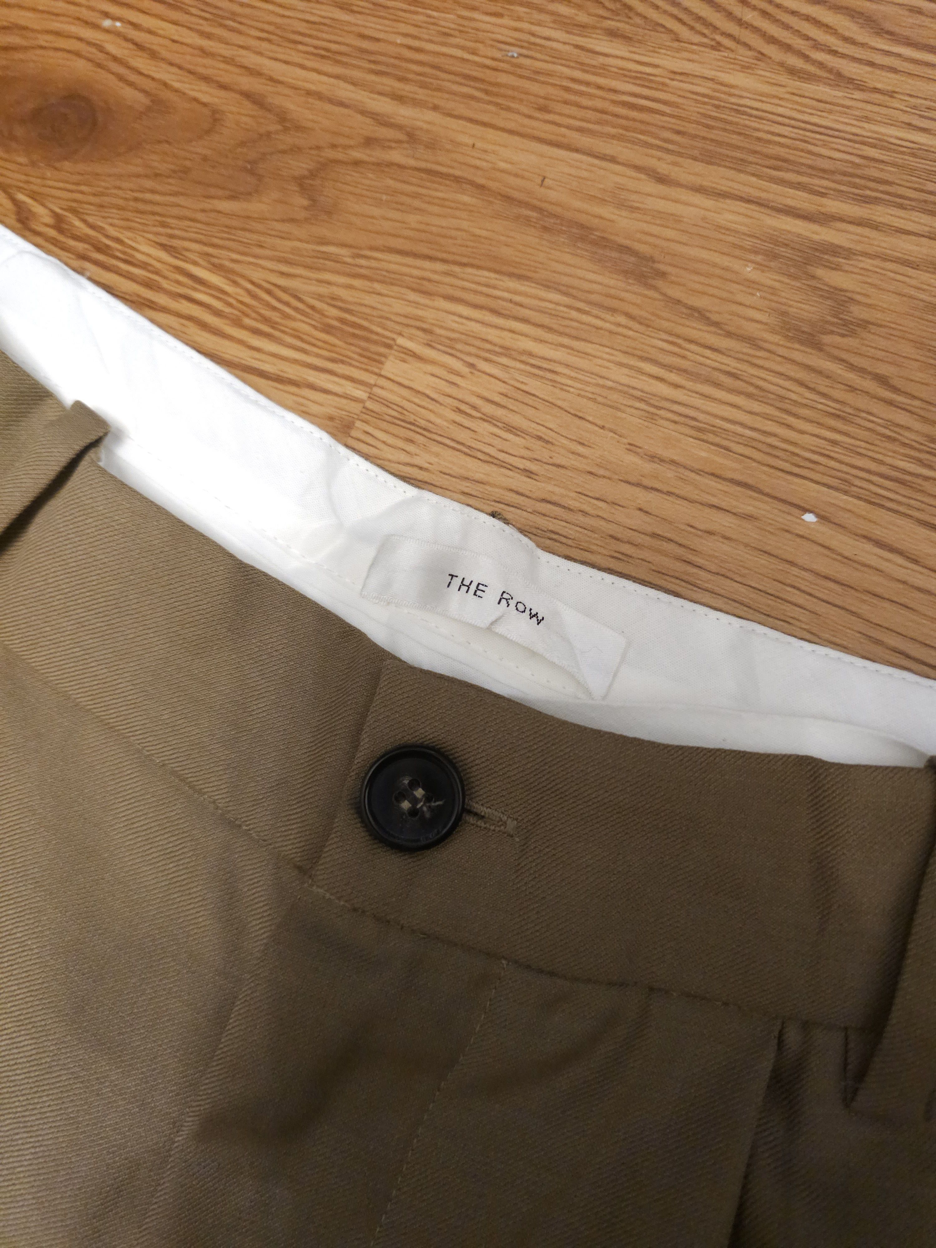 The Row Pleated Wool Pants Size US 26 / EU 42 - 4 Thumbnail