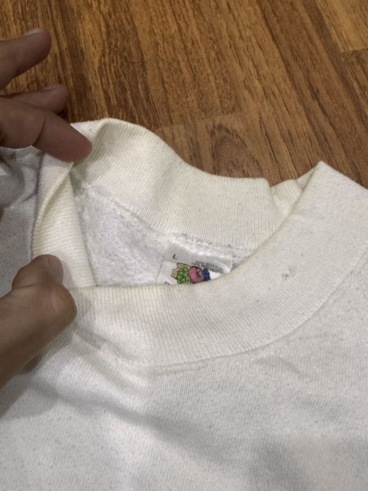 Vintage VTG 1992 QUOTE SHIRT SWEATSHIRT PULLOVER Size US L / EU 52-54 / 3 - 6 Thumbnail