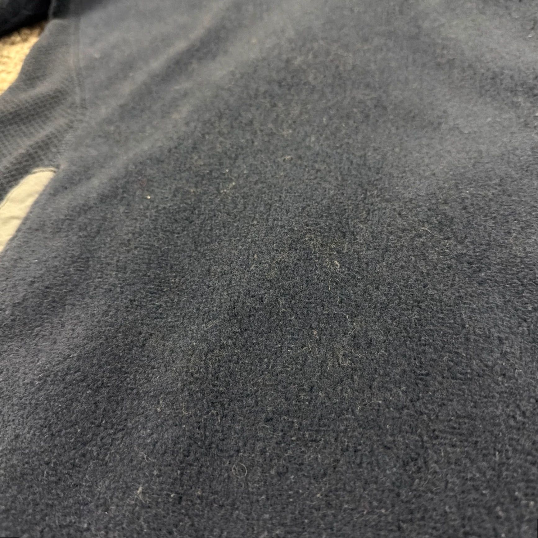 New Balance New Balance Mens Blue Fleece Pullover Sweater M - Pockets, Mock Neck, Pullover, Casual, Activewear, Made in USA Size US M / EU 48-50 / 2 - 4 Thumbnail