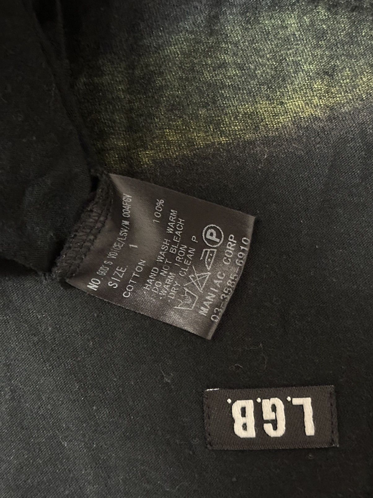 Le Grande Bleu (L.G.B.) L.G.B GOD’S VOICE size1 Size US S / EU 44-46 / 1 - 3 Thumbnail