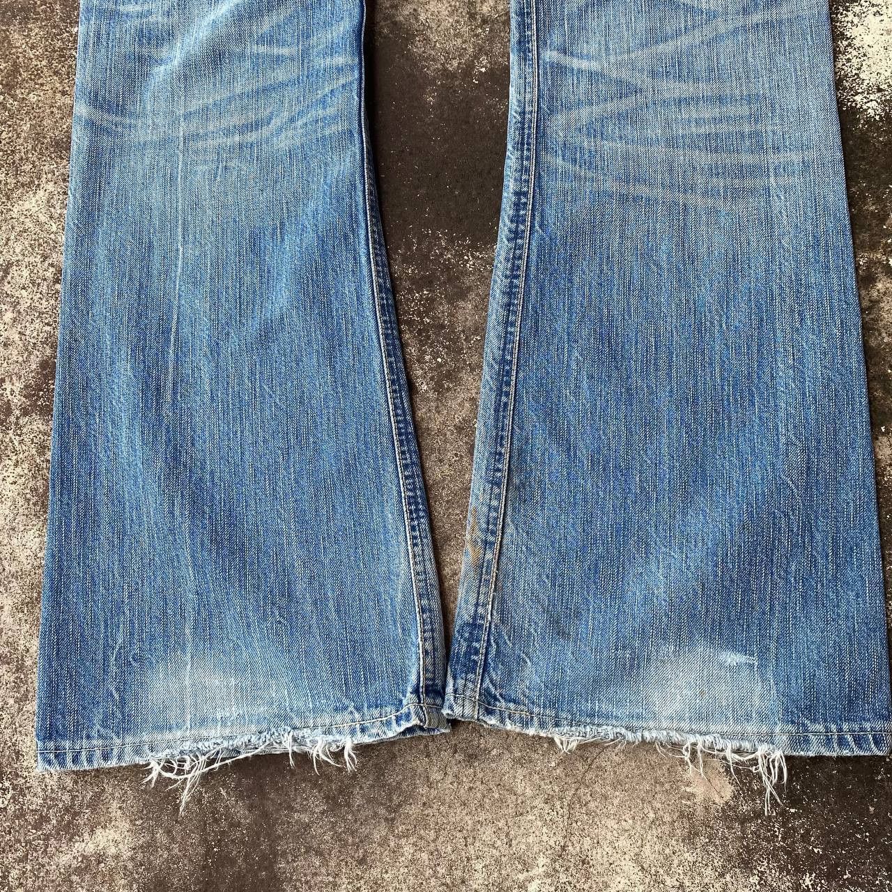 Edwin FLARED VINTAGE EDWIN JAPAN DENIM STONEWASH CLAWMARK BJ07-14 Size US 30 / EU 46 - 8 Thumbnail