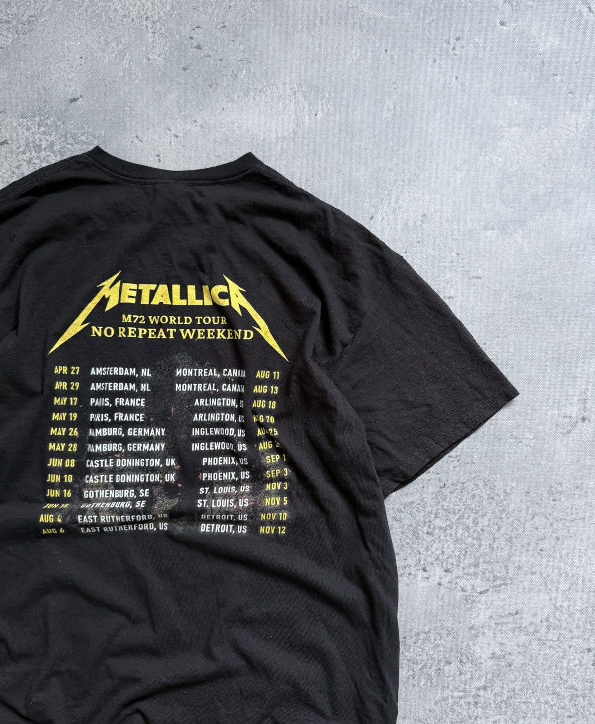 Vintage Metallica y2k street-wear punk rock t-shirt Size US XL / EU 56 / 4 - 10 Thumbnail