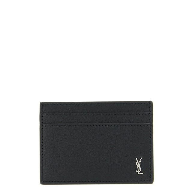 Saint Laurent Paris SAINT LAURENT Black Leather Wallet New & Authentic Size ONE SIZE - 1 Thumbnail