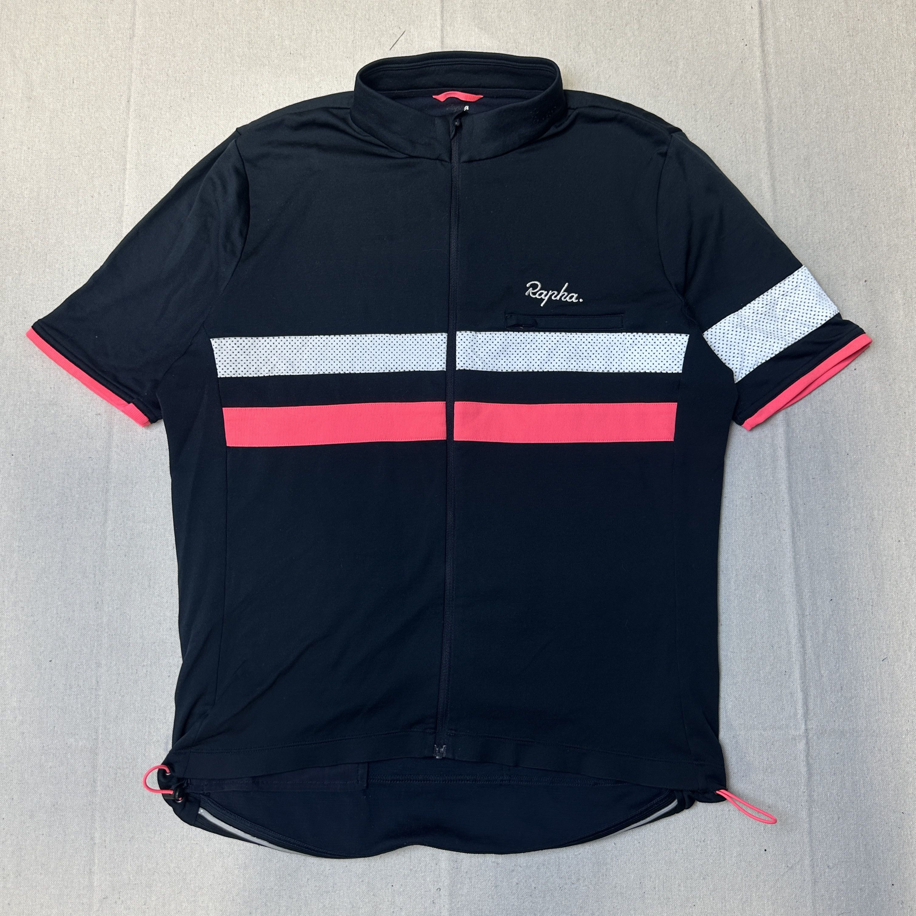 Rapha Vintage Rapha Reflective Stripe Cycling Jersey Size Extra Large Size US XL / EU 56 / 4 - 1 Thumbnail