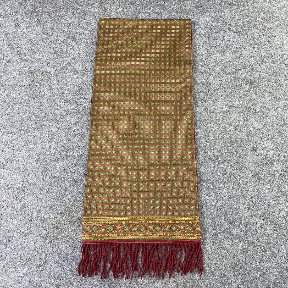 Aquascutum × Vintage Aquasqutum Silk Scarf / Muffler / Neckwear-K019 Size ONE SIZE - 3 Thumbnail