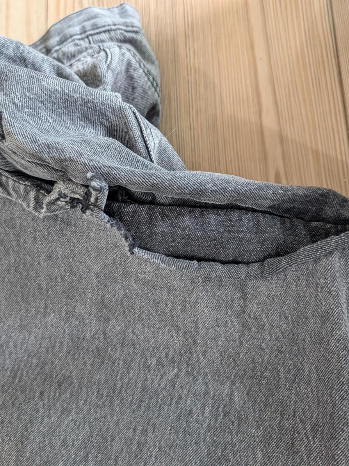 Bdg BDG Gray Washed Cargo Pants Size 38" / US 16 / IT 52 - 7 Thumbnail