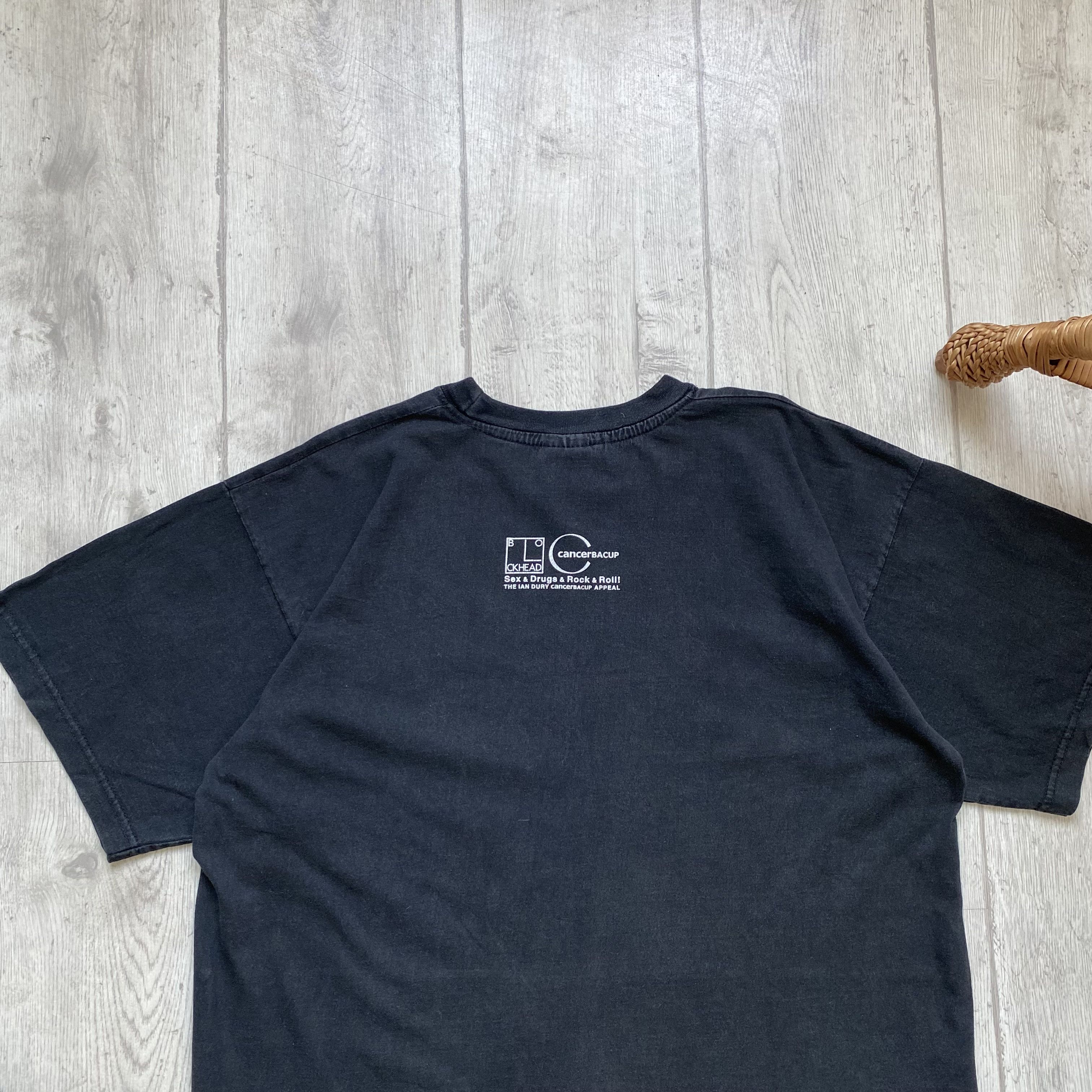 Band Tees 🎸 Vintage 90s Ian Dury Rock tee The Blockheads Size US L / EU 52-54 / 3 - 10 Thumbnail