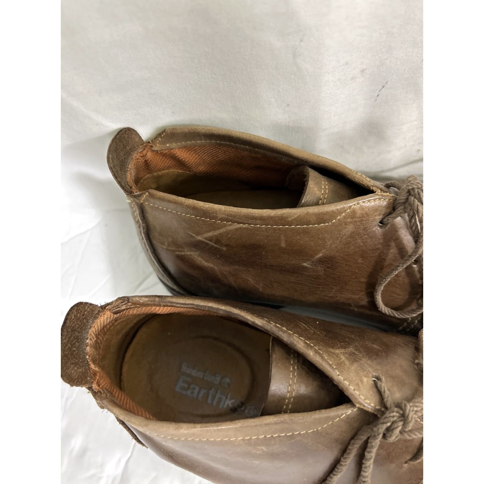 Timberland Timberland Earthkeepers Boots Mens 9M Chukka Booties Brown Leather Almond Toe Casual Man Boots Size US 9 / EU 42 - 5 Thumbnail