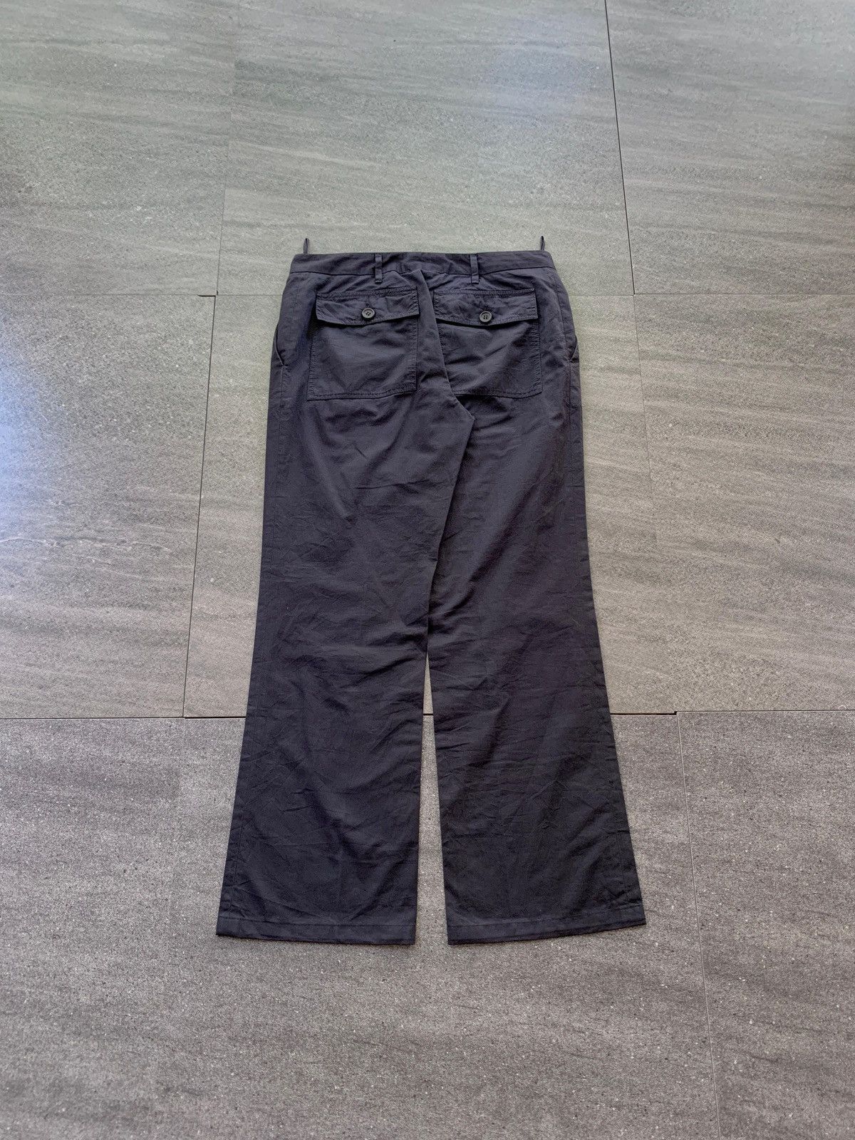Prada FREE TAX! 2000s Flared Cropped Pants Size US 29 - 4 Thumbnail