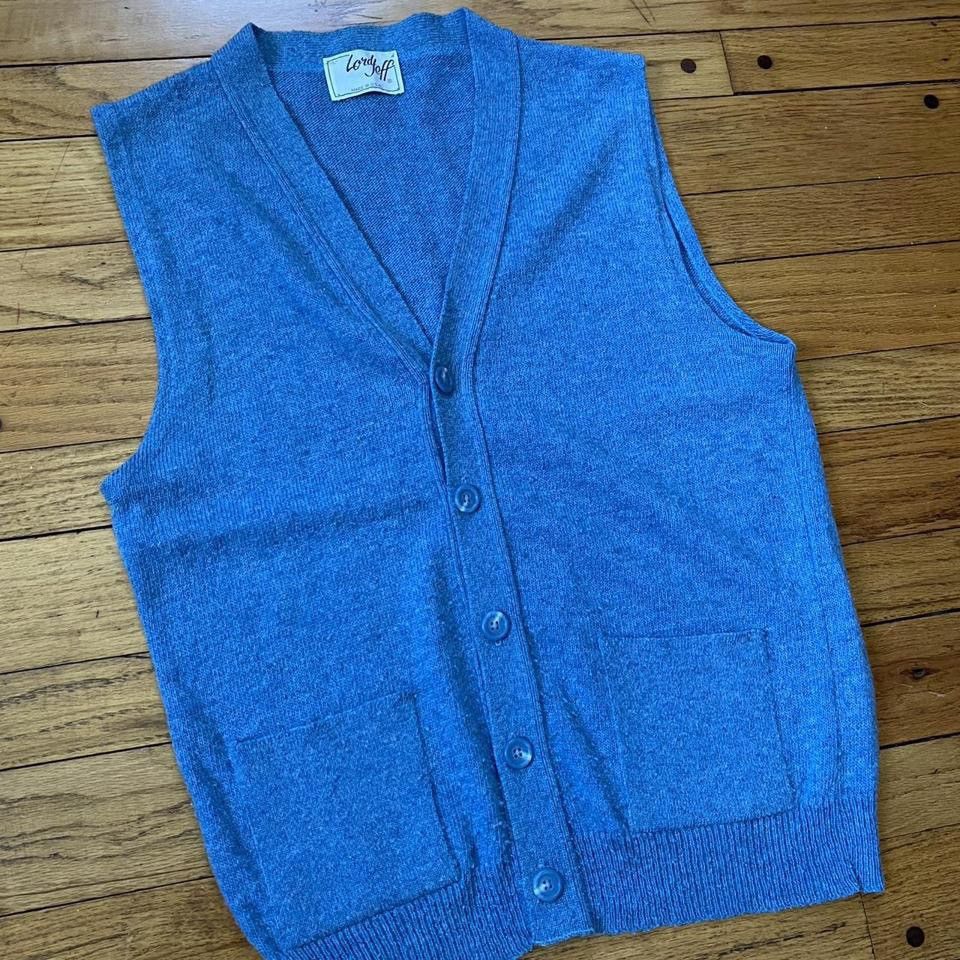 Vintage Vintage Lord Jeff Cardigan Sweater Vest Grailed