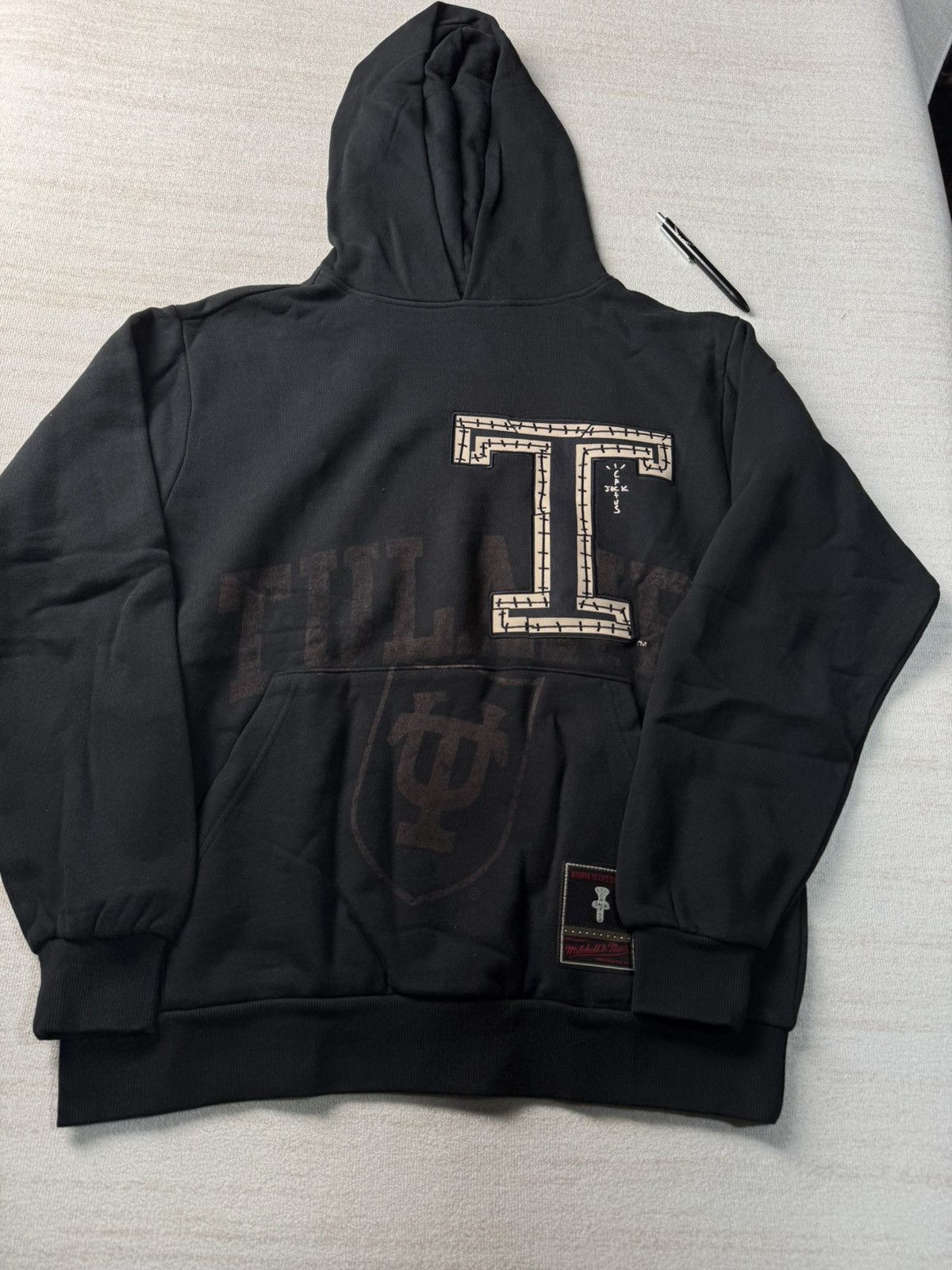 Mitchell & Ness × Travis Scott Tulane green wavehoodie Size US M / EU 48-50 / 2 - 1 Thumbnail
