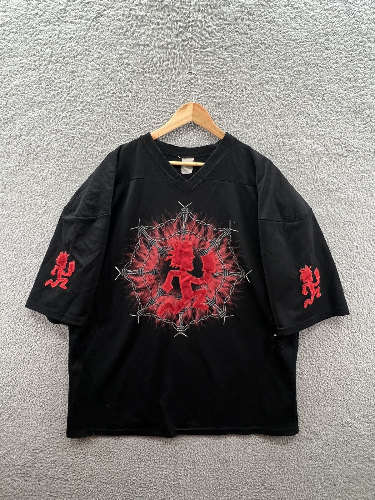 Other Psychopathic Records Insane Clown Hatchetman Juggalo Jersey Size US XXL / EU 58 / 5 - 1 Thumbnail