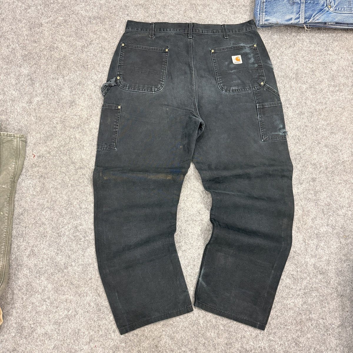 Carhartt Vintage Carhartt B01 BLK Double Knee Denim Size US 38 / EU 54 - 9 Thumbnail