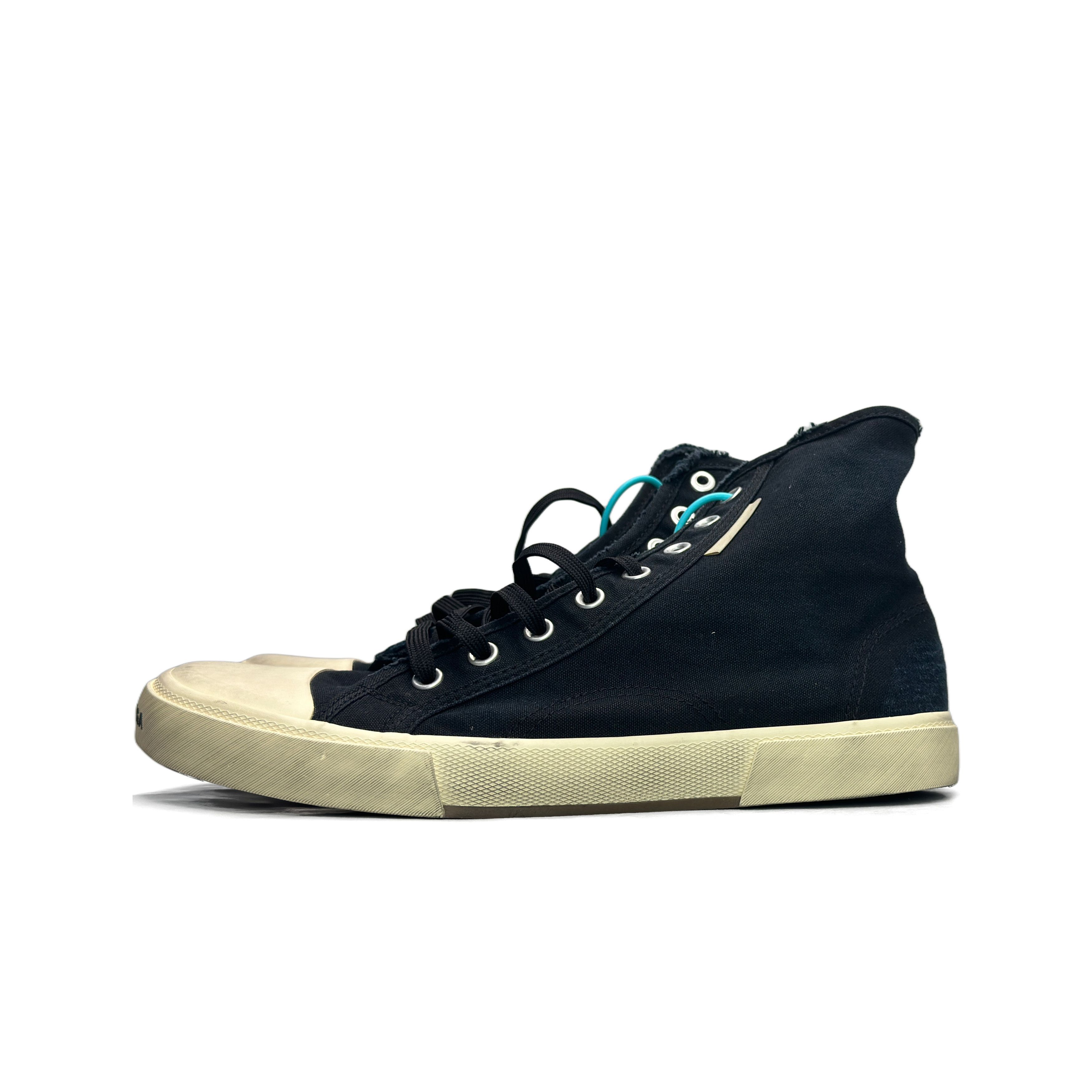 Balenciaga Balenciaga Distressed Paris High-Top Sneakers US 11 Size US 11 / EU 44 - 1 Thumbnail