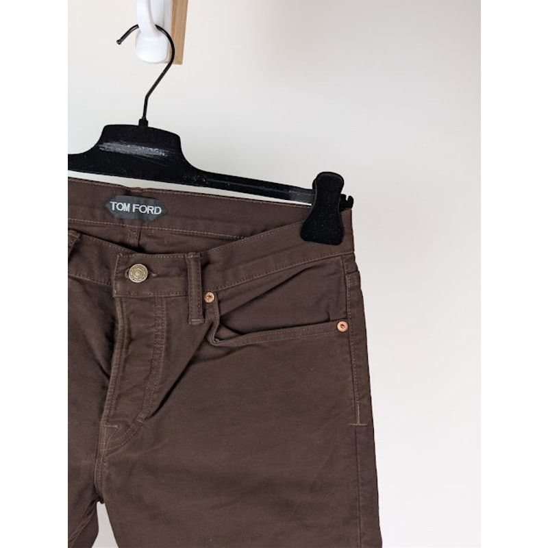 Tom Ford o1rshd1 Straight-Fit Denim Jeans in Brown Size US 32 / EU 48 - 5 Thumbnail