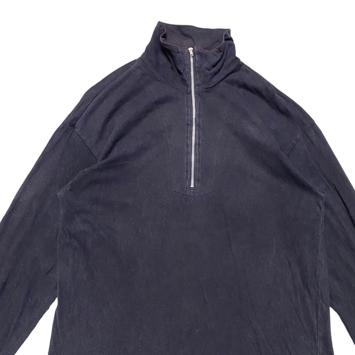 Comme des Garcons Homme Vintage Comme Des Garcons Homme Half Zip Longsleeve Shirt Size US M / EU 48-50 / 2 - 3 Thumbnail