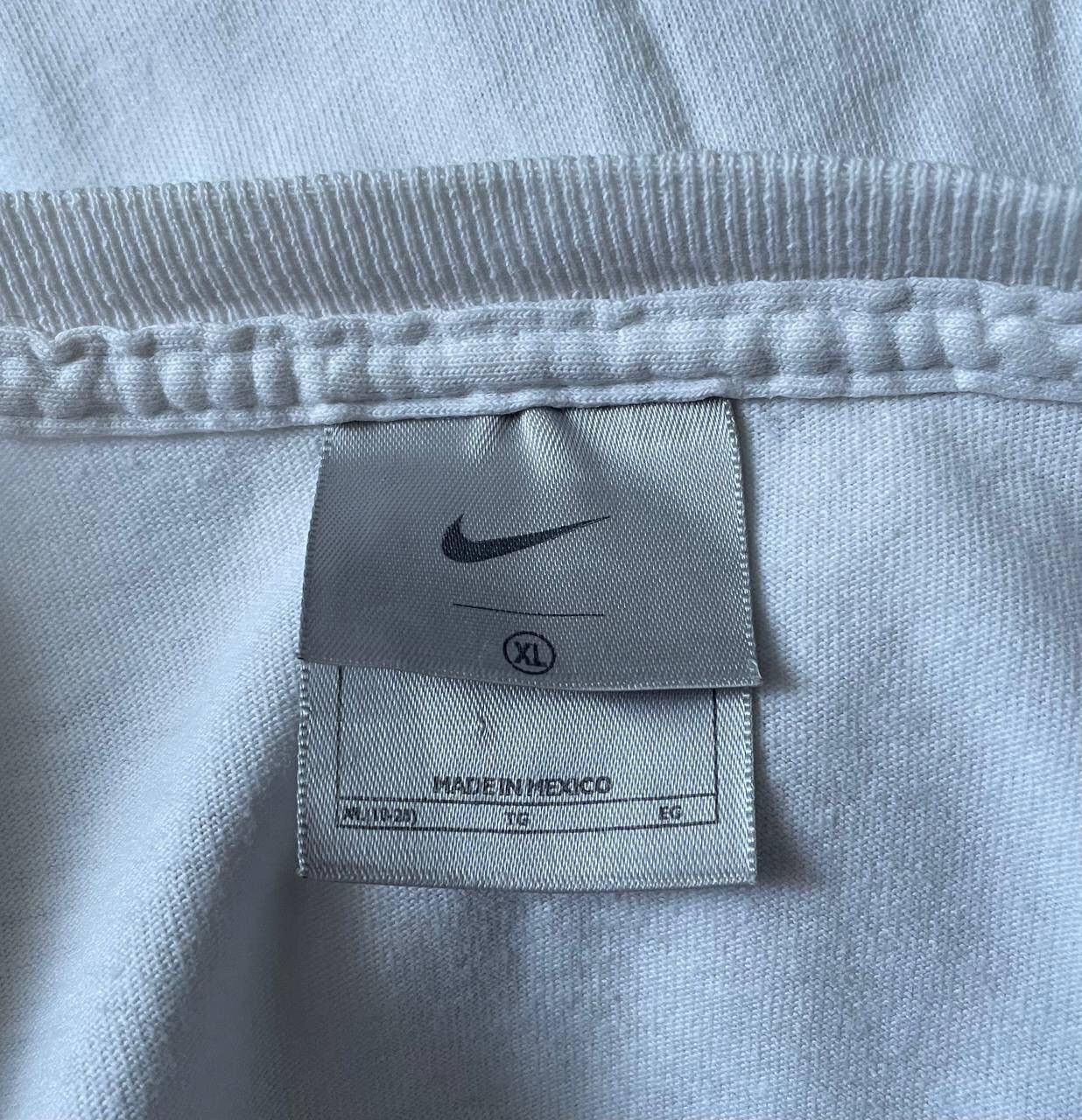 Nike × Vintage Vintage 80-90s Nike Crewneck Sweatshirt Big Graphic Logo Y2K Size US XL / EU 56 / 4 - 5 Thumbnail