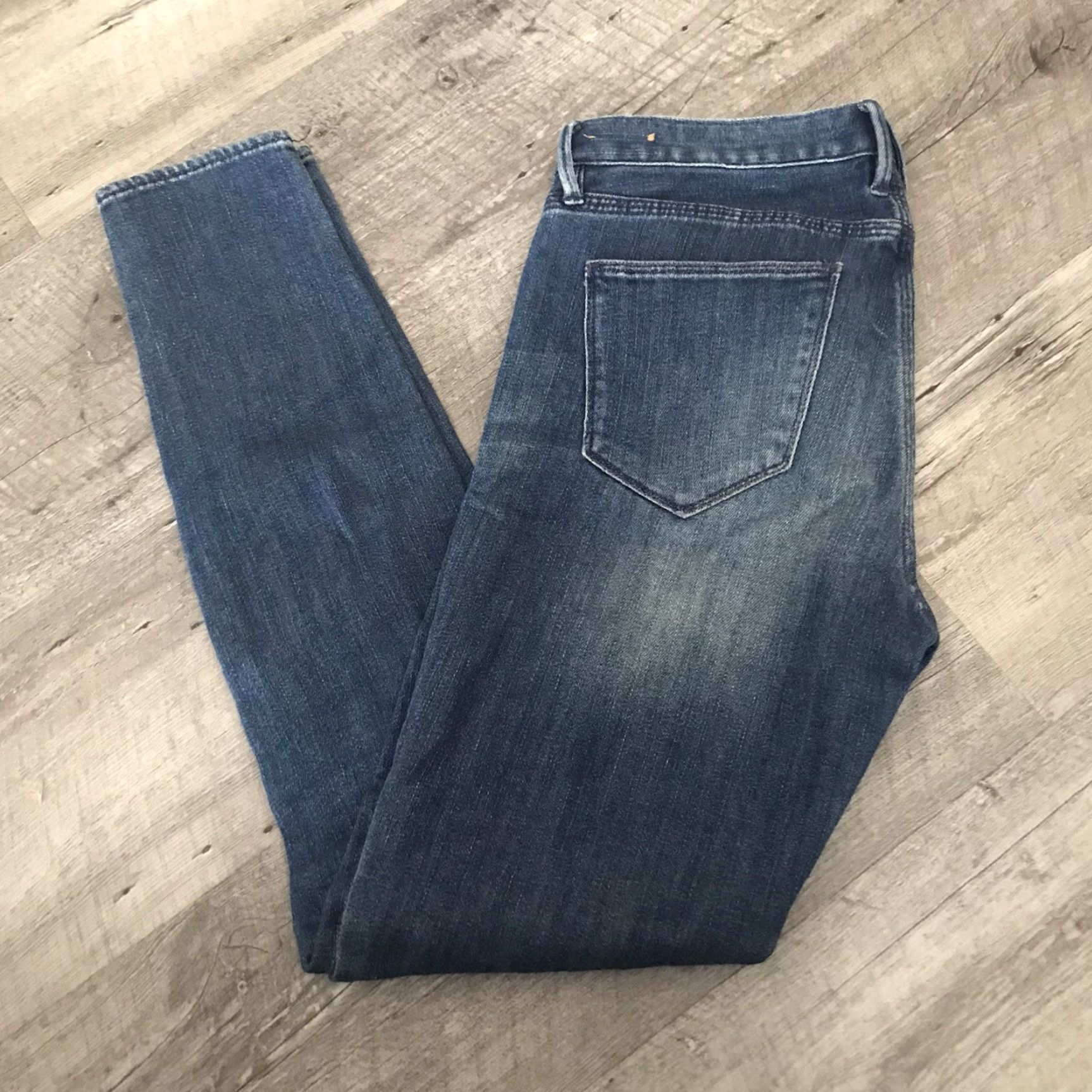 Madewell Madewell Jeans Womens 25 Skinny Ankle Medium Blue Wash Denim Slim Stretch 5-Pocket Modern Womens Jeans Size 42" / US 20 - 7 Thumbnail