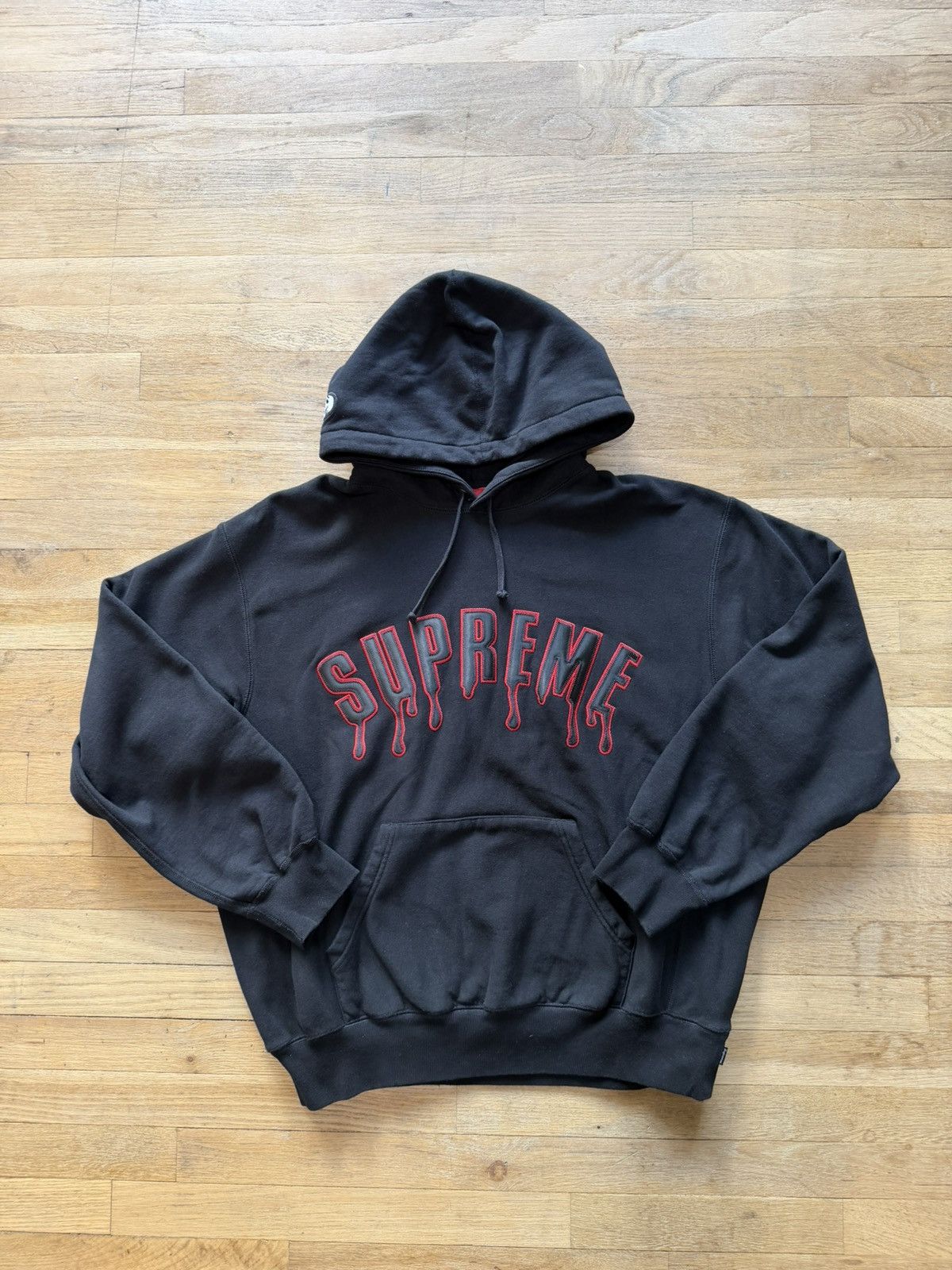 Supreme Ghostface Arc Hooded Sweatshirt 'Black'