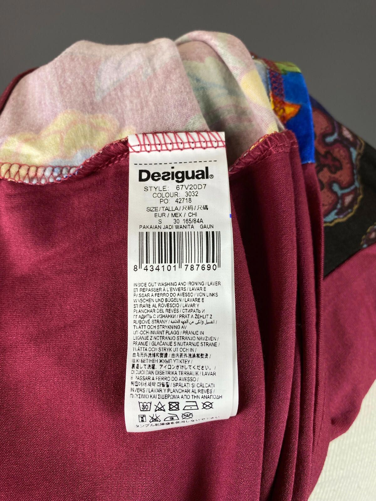 Desigual NWT Desigual Multicolor Floral Bodycon A-Line Dress Size S Size S / US 4 / IT 40 - 9 Thumbnail