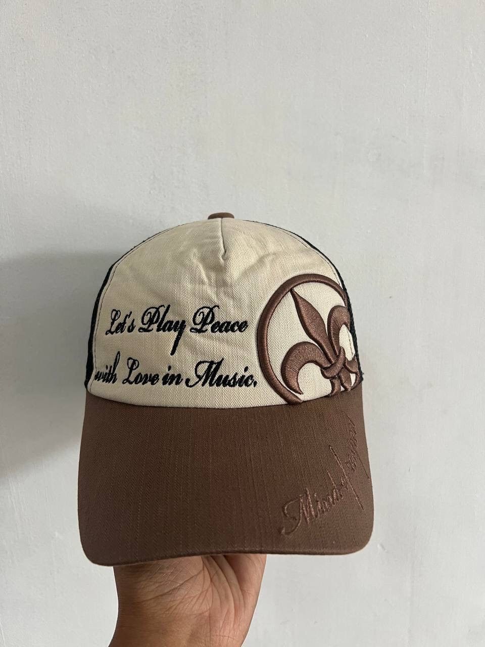 If Six Was Nine Lets Play Peace With Peace in Music Trucker Hat Size ONE SIZE - 1 Thumbnail