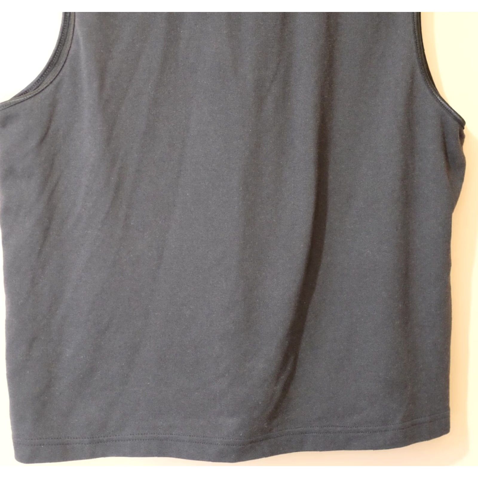 Vintage North Crest Tank Top Black Crew Neck Stretch Size XL Women Size XL / US 12-14 / IT 48-50 - 6 Thumbnail
