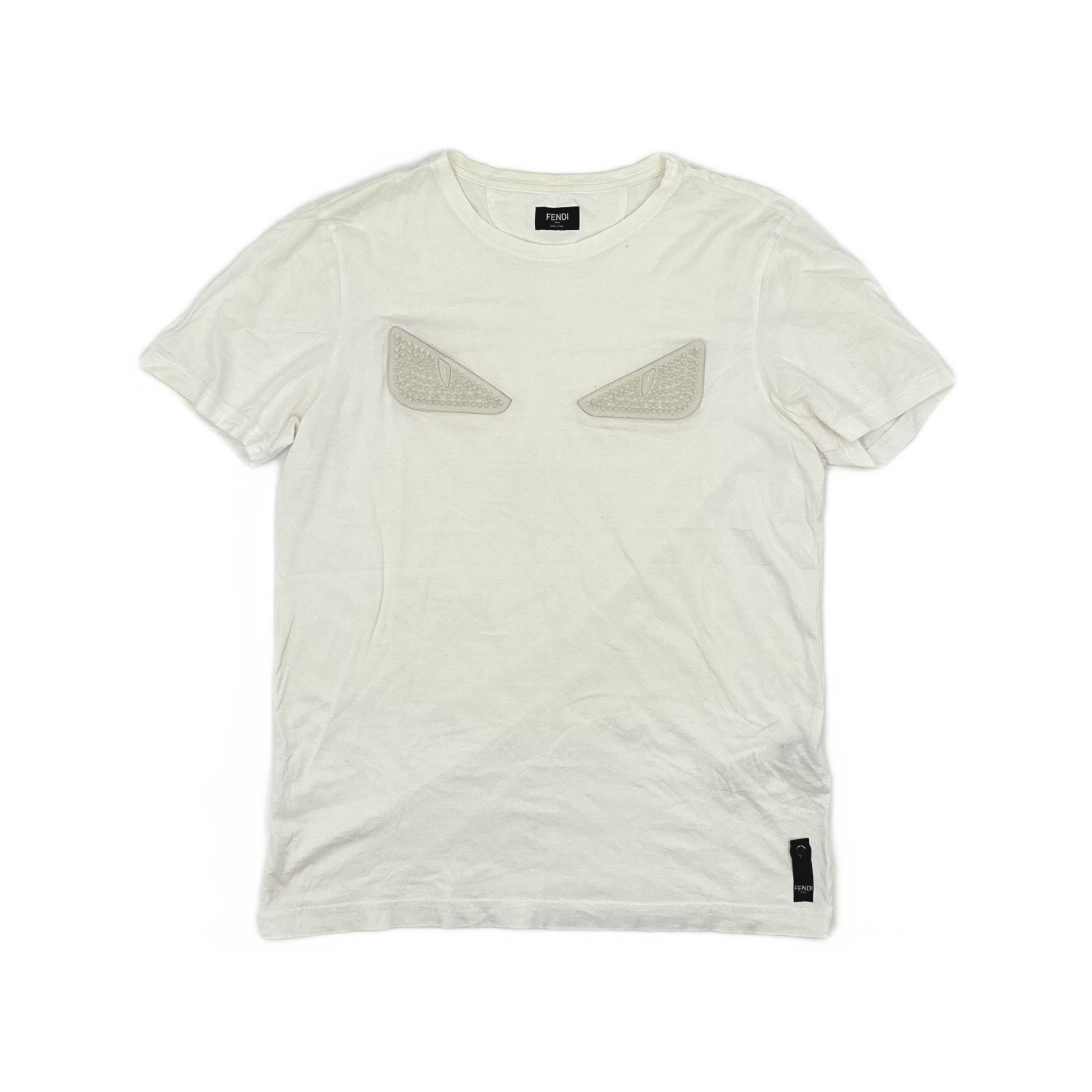 Fendi Fendi Monster Eyes Zip T Shirt | Grailed