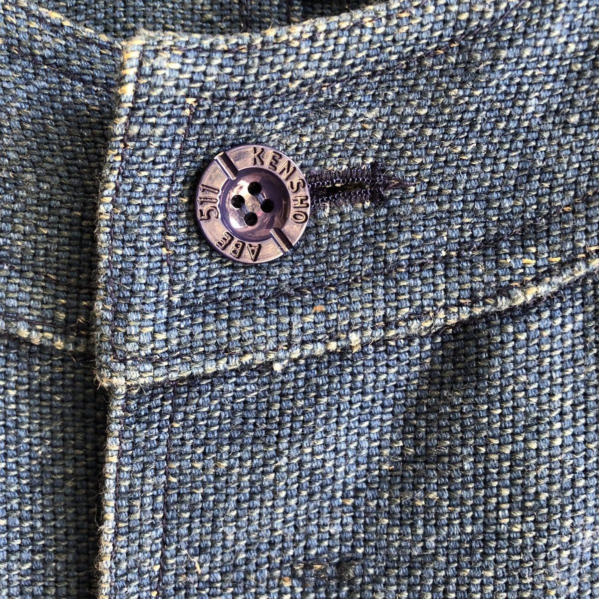 Kensho Abe 511 KENSHO ABE indigo denim jacket Size US L / EU 52-54 / 3 - 12 Thumbnail