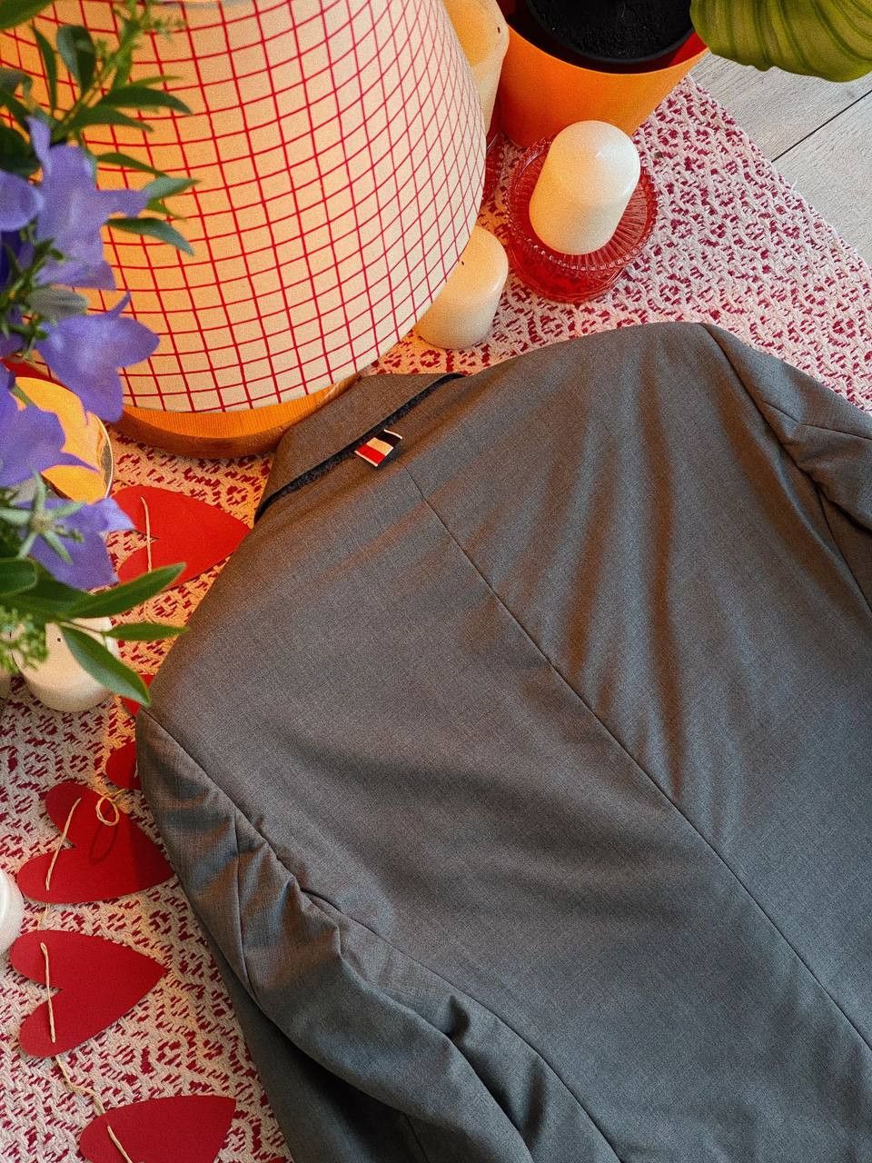 Thom Browne Thom Browne Suit Set Grey Wool Blazer Trousers Size 1 Size 34S - 10 Thumbnail