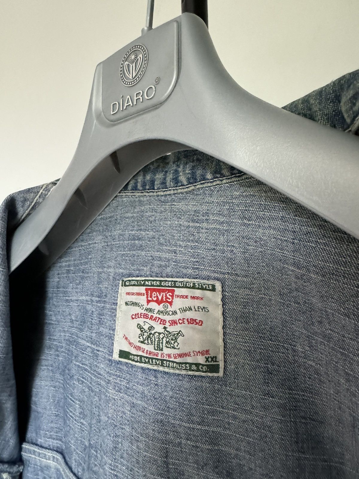 Levi's Vintage 1970 LEVIS Light Denim Jean Jacket Size US XL / EU 56 / 4 - 10 Thumbnail