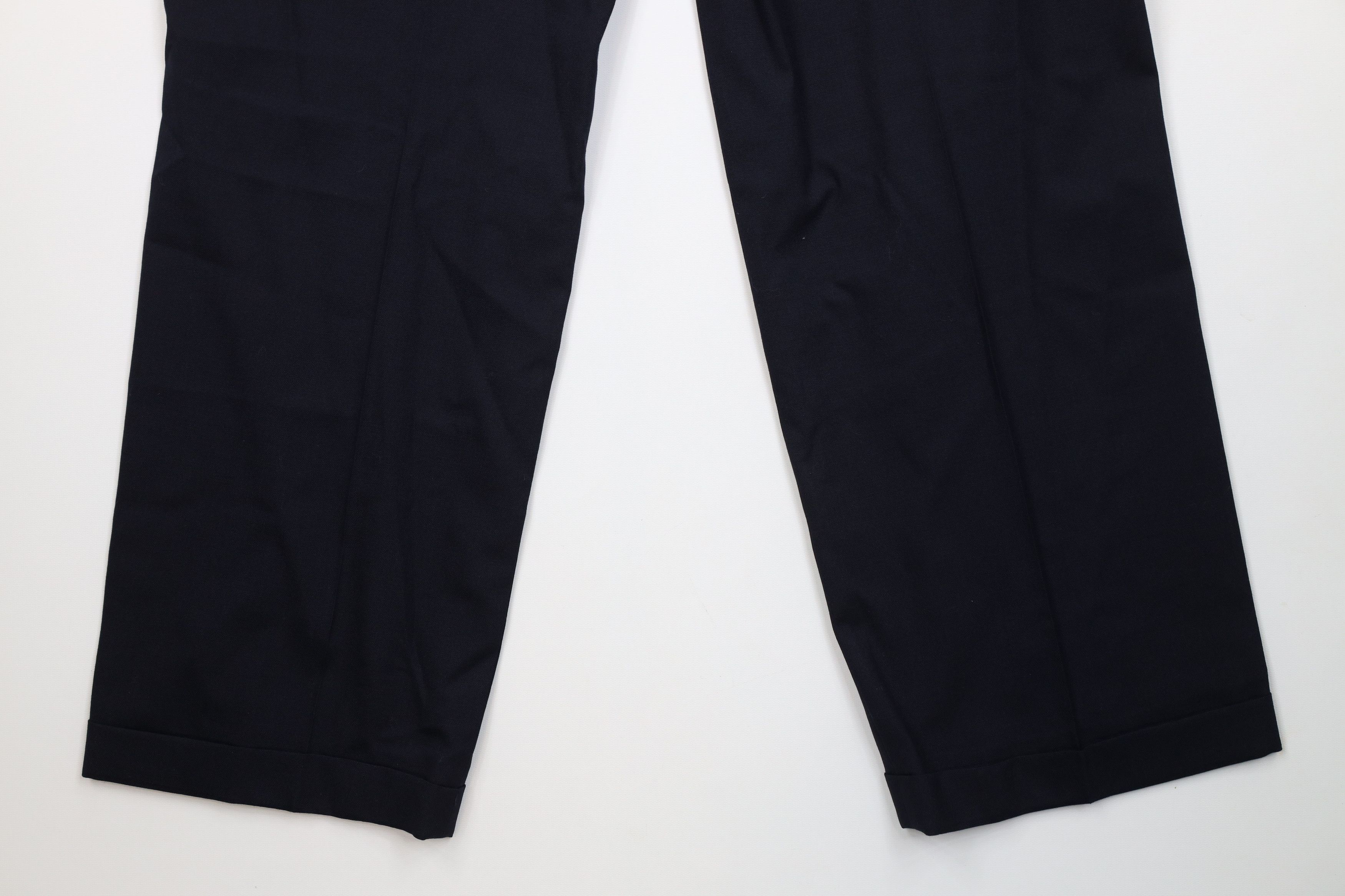 Vintage Vintage 70s Streetwear Wool Knit Wide Leg Chino Pants USA Size US 36 / EU 52 - 13 Thumbnail