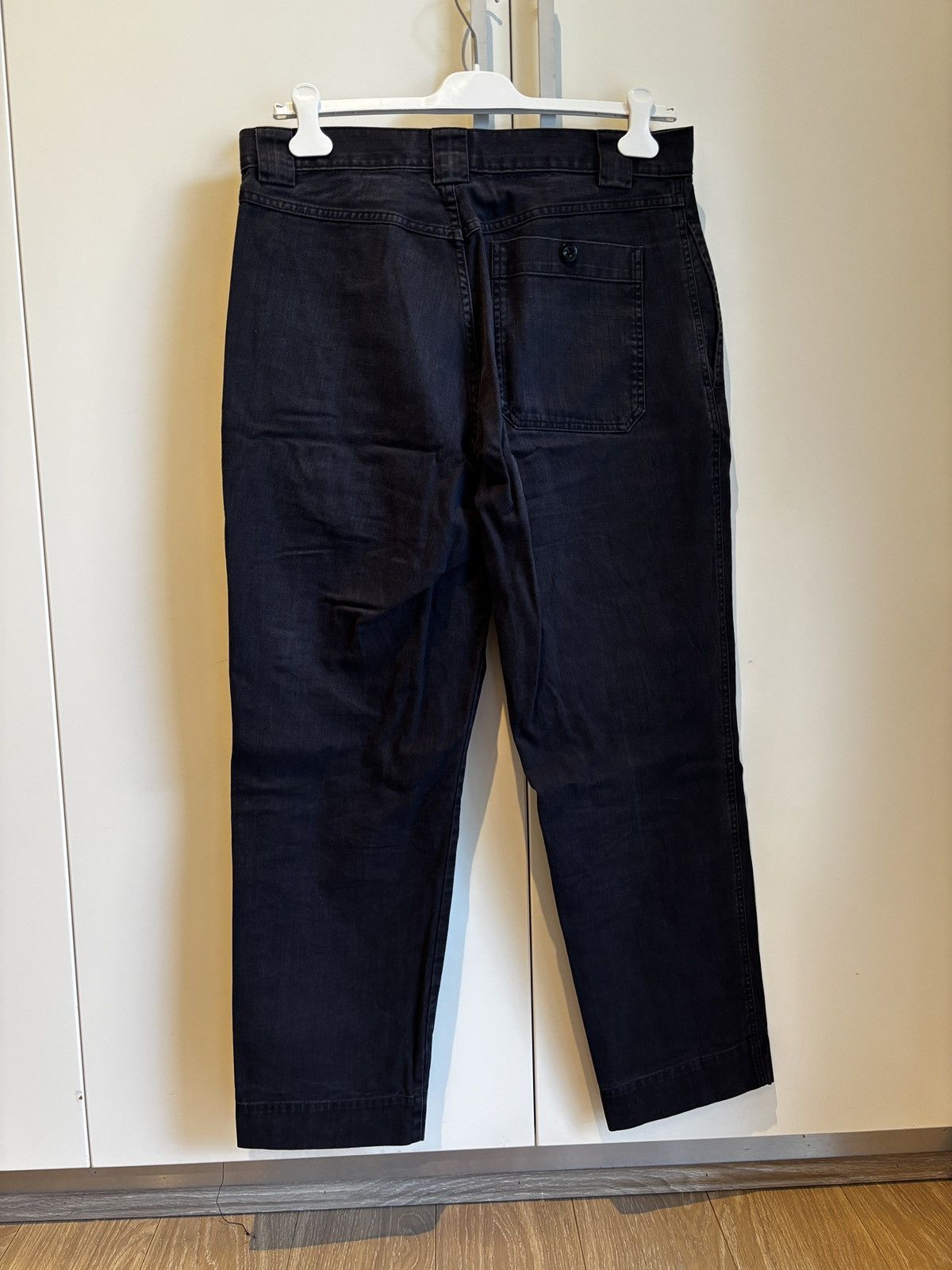 Margaret Howell MHL Tapered pants, ink, Large Size US 34 / EU 50 - 2 Thumbnail