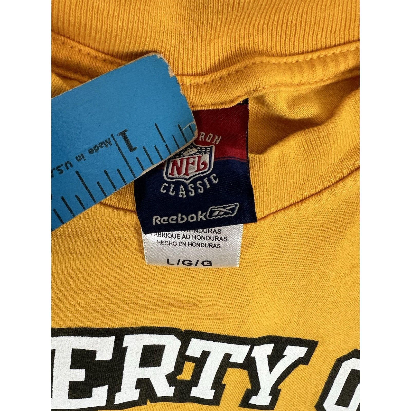 Reebok Vintage Pittsburgh Steelers T-Shirt Size L “Property Of Stee Size US L / EU 52-54 / 3 - 4 Thumbnail
