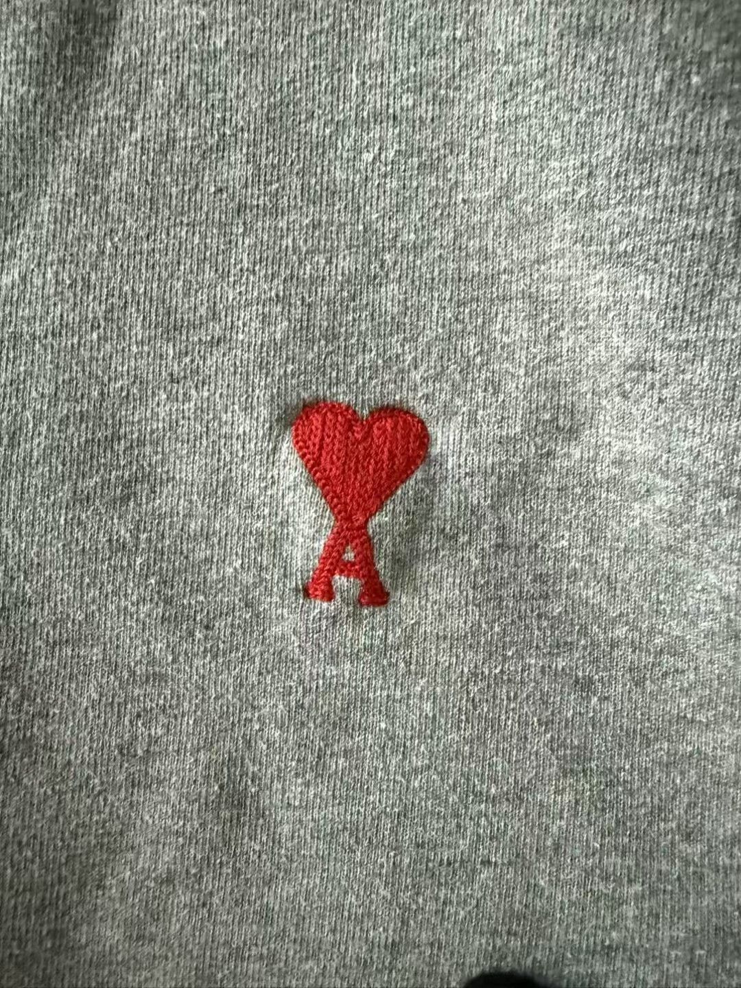 AMI Ami Chest Embroidered Logo Sweatshirt Size US XL / EU 56 / 4 - 4 Thumbnail