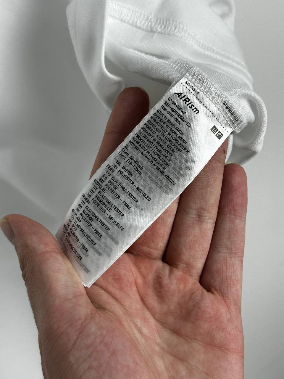 Japanese Brand × Uniqlo Uniqlo U Allrism Blank Tee Oversized Shirt Size US XL / EU 56 / 4 - 6 Thumbnail