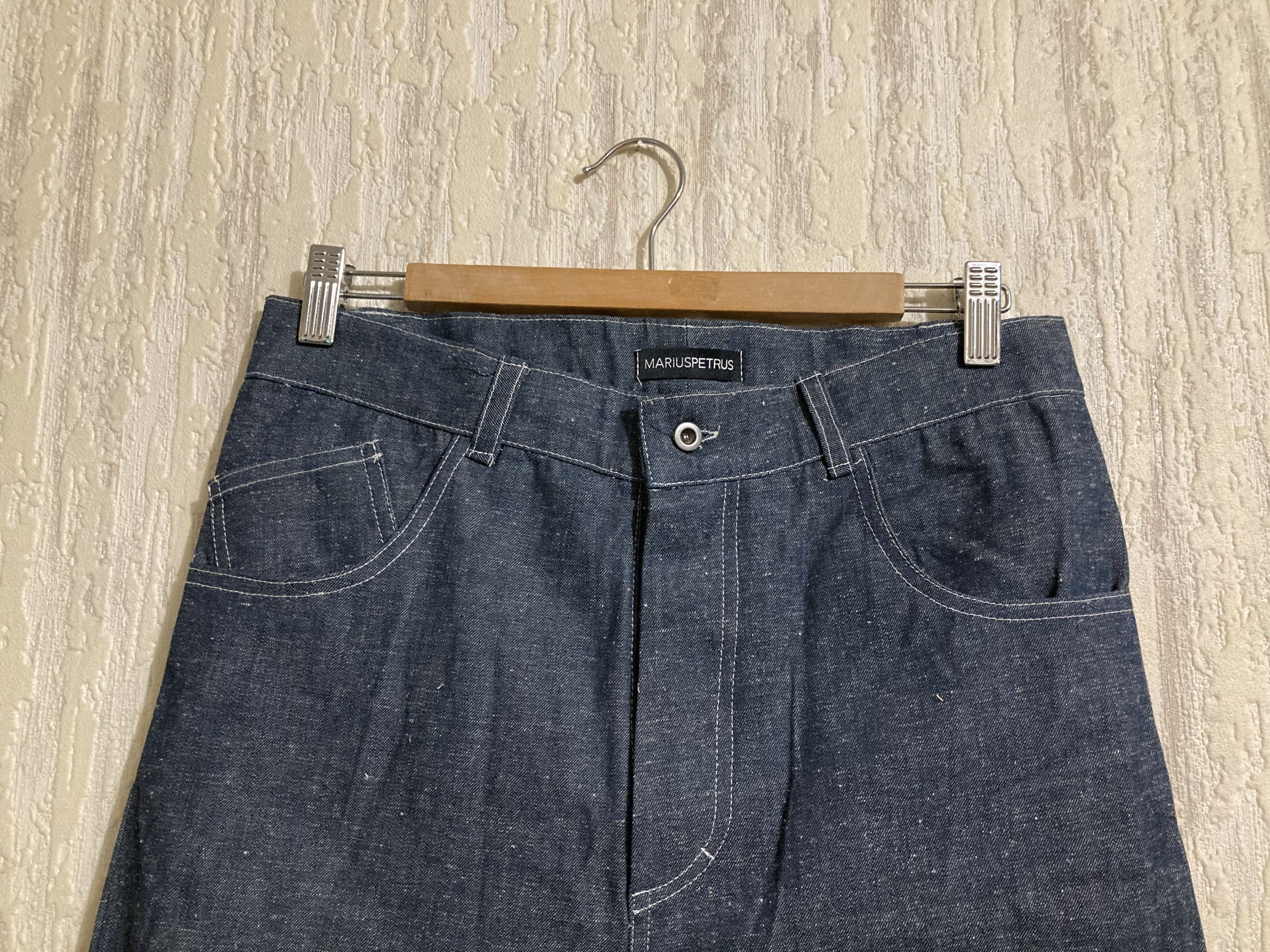 Other Marius Petrus Men's Straight Denim Selvage Denim Pants Size US 29 - 5 Thumbnail