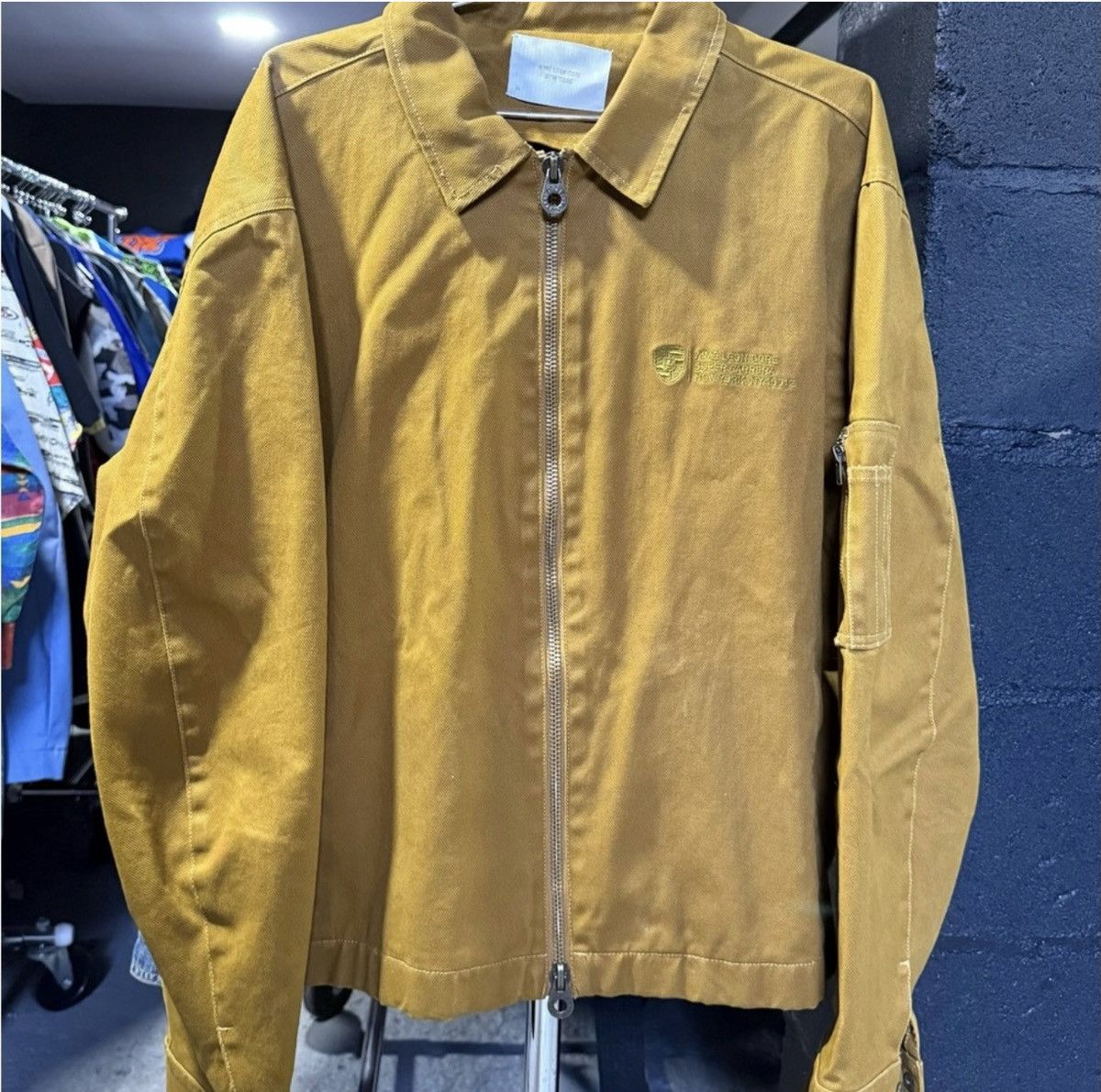 Aime Leon Dore Aimé Leon Dore x Porsche 911SC Mechanic Jacket Khaki Mens XL Size US XL / EU 56 / 4 - 1 Thumbnail