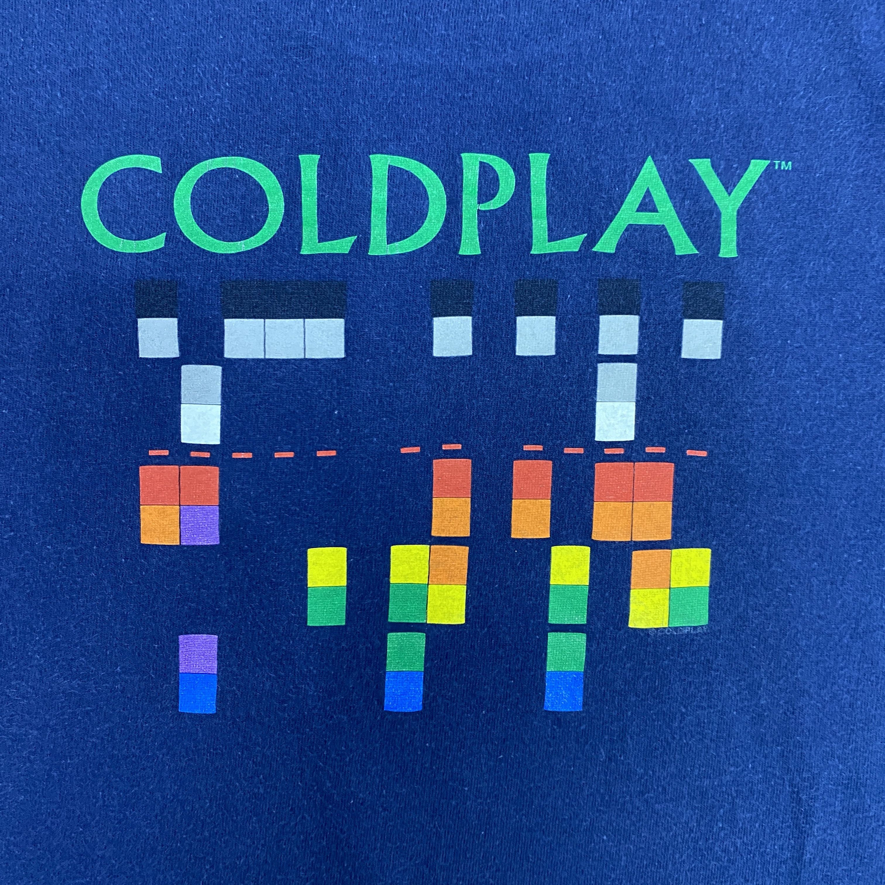 Band Tees Vintage Y2K Coldplay British Rock Band Tee - I088 Size US S / EU 44-46 / 1 - 4 Thumbnail