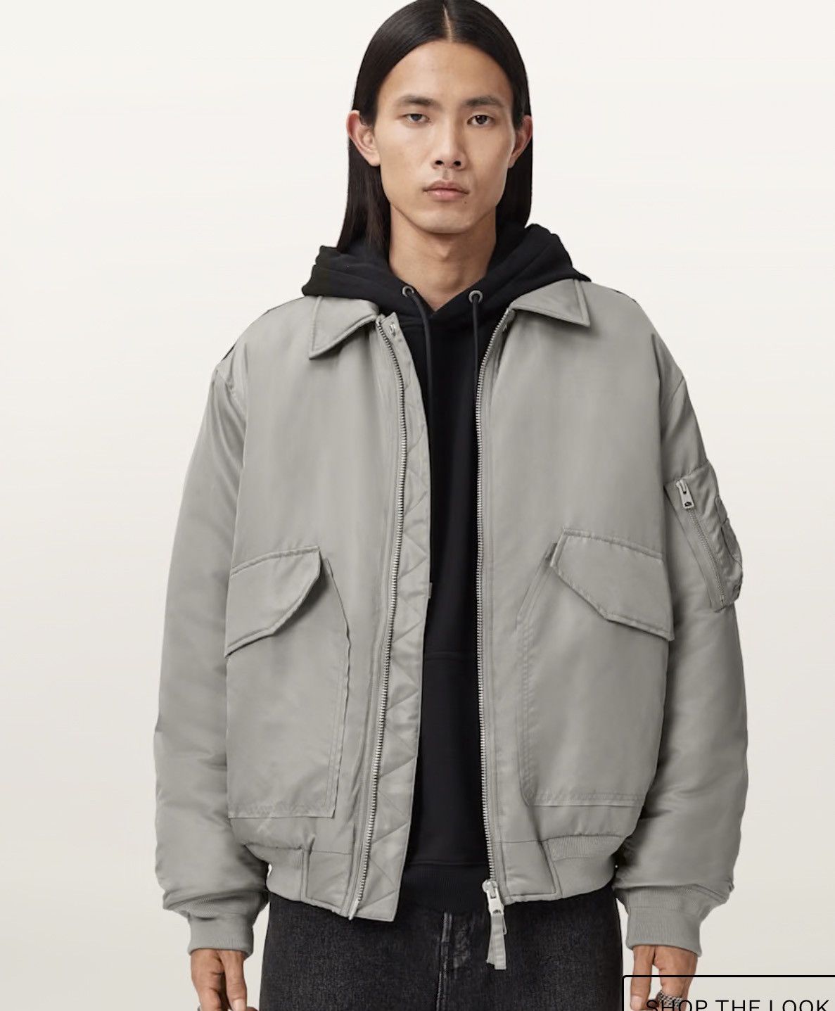 Allsaints AllSaints Camber Bomber Size US M / EU 48-50 / 2 - 1 Thumbnail