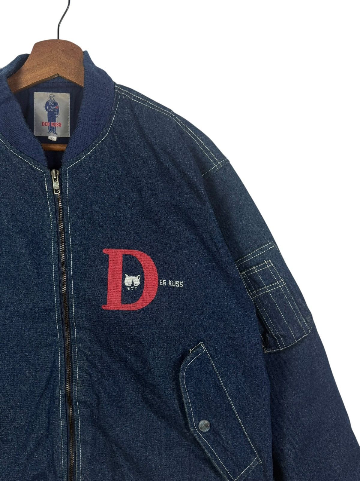 Isamu Katayama Backlash Isamu Katayama Derkuss Denim Varsity Size US XL / EU 56 / 4 - 7 Thumbnail