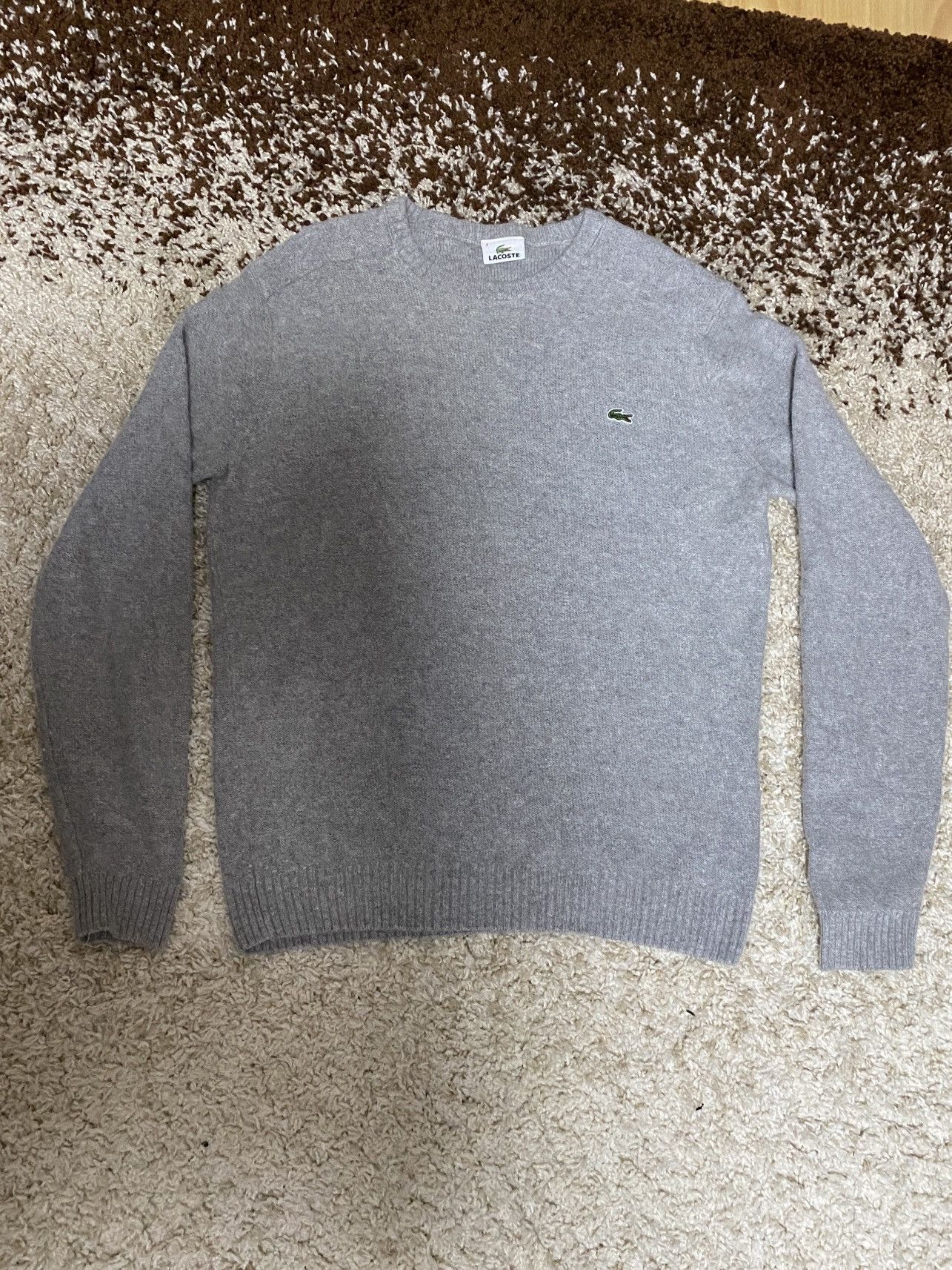 Lacoste Lacoste Sweatshirt Vintage Classic Logo Wool Sweater M Size US M / EU 48-50 / 2 - 3 Thumbnail