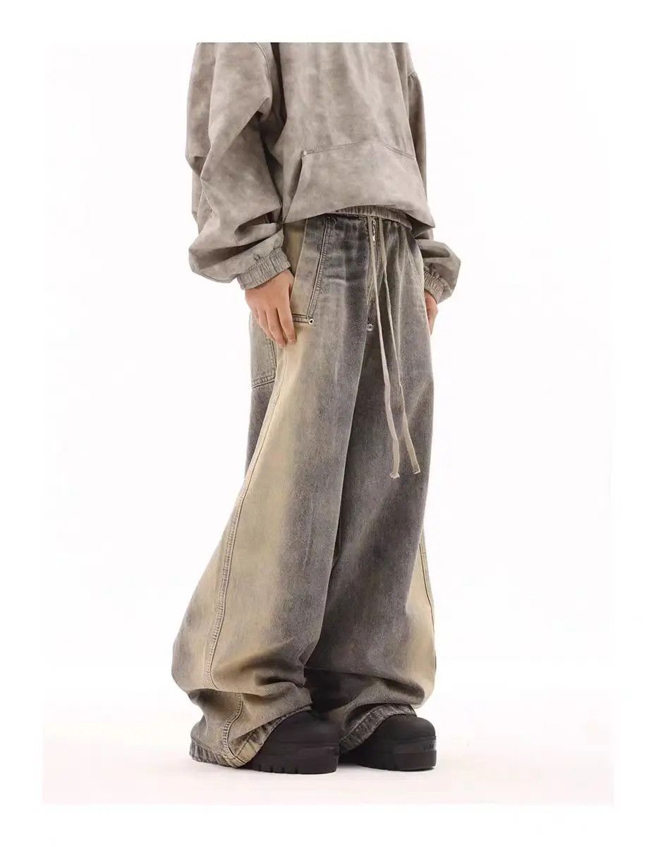 Designer × Japanese Brand Vintage Streetwear Hip Hop Loose Casual Pants Size US 33 - 3 Thumbnail